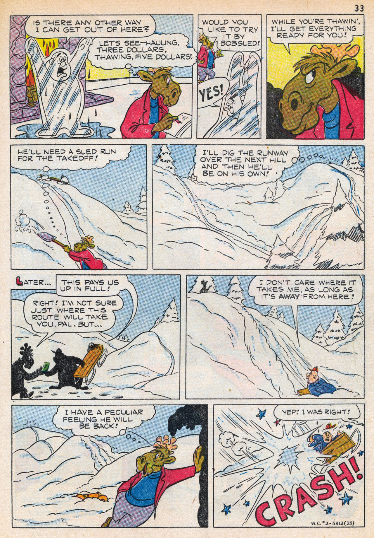 Read online Tom & Jerry Winter Carnival comic -  Issue #2 - 36