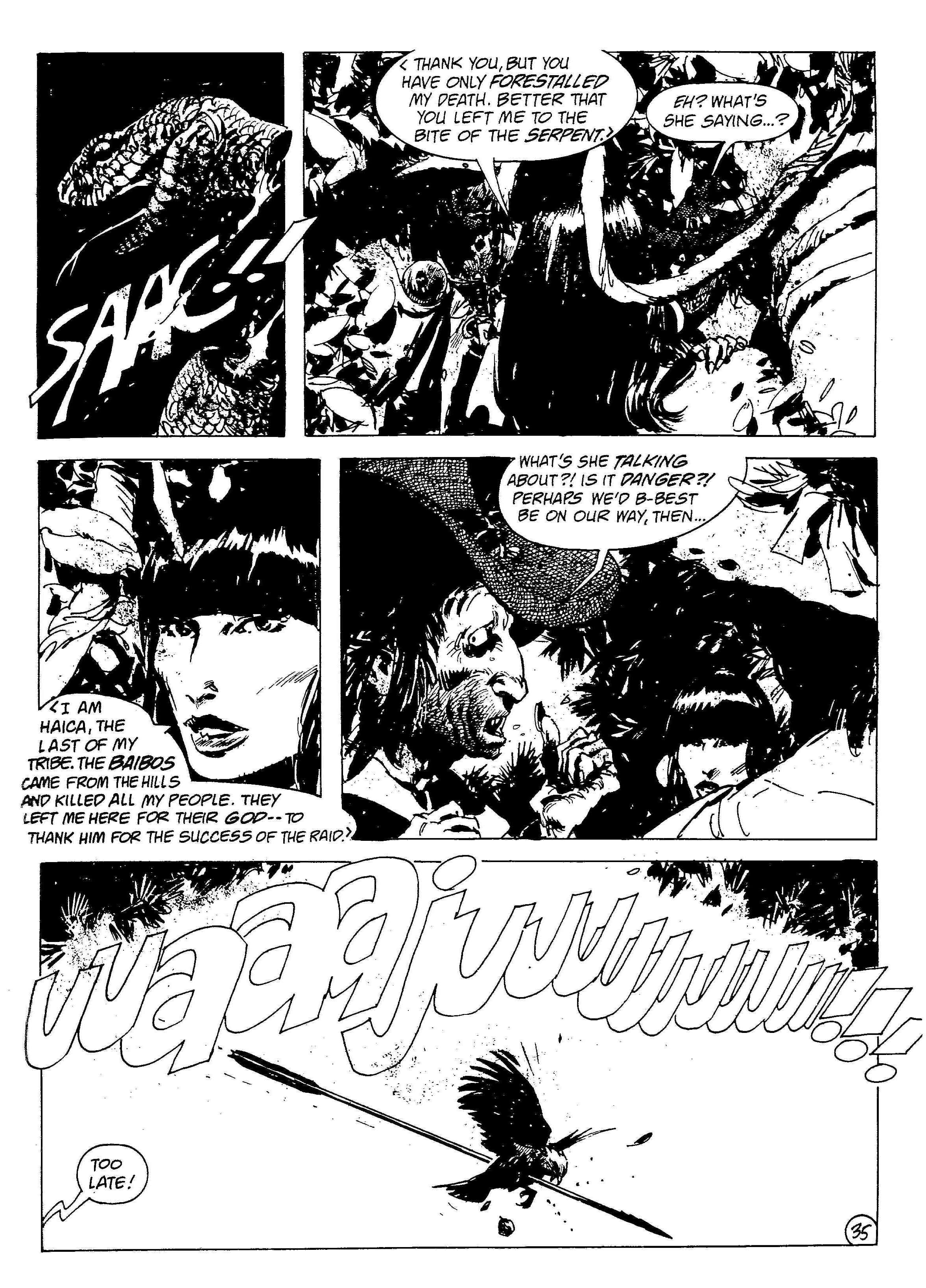 Read online Alvar Mayor: Death and Silver comic -  Issue # Full - 36