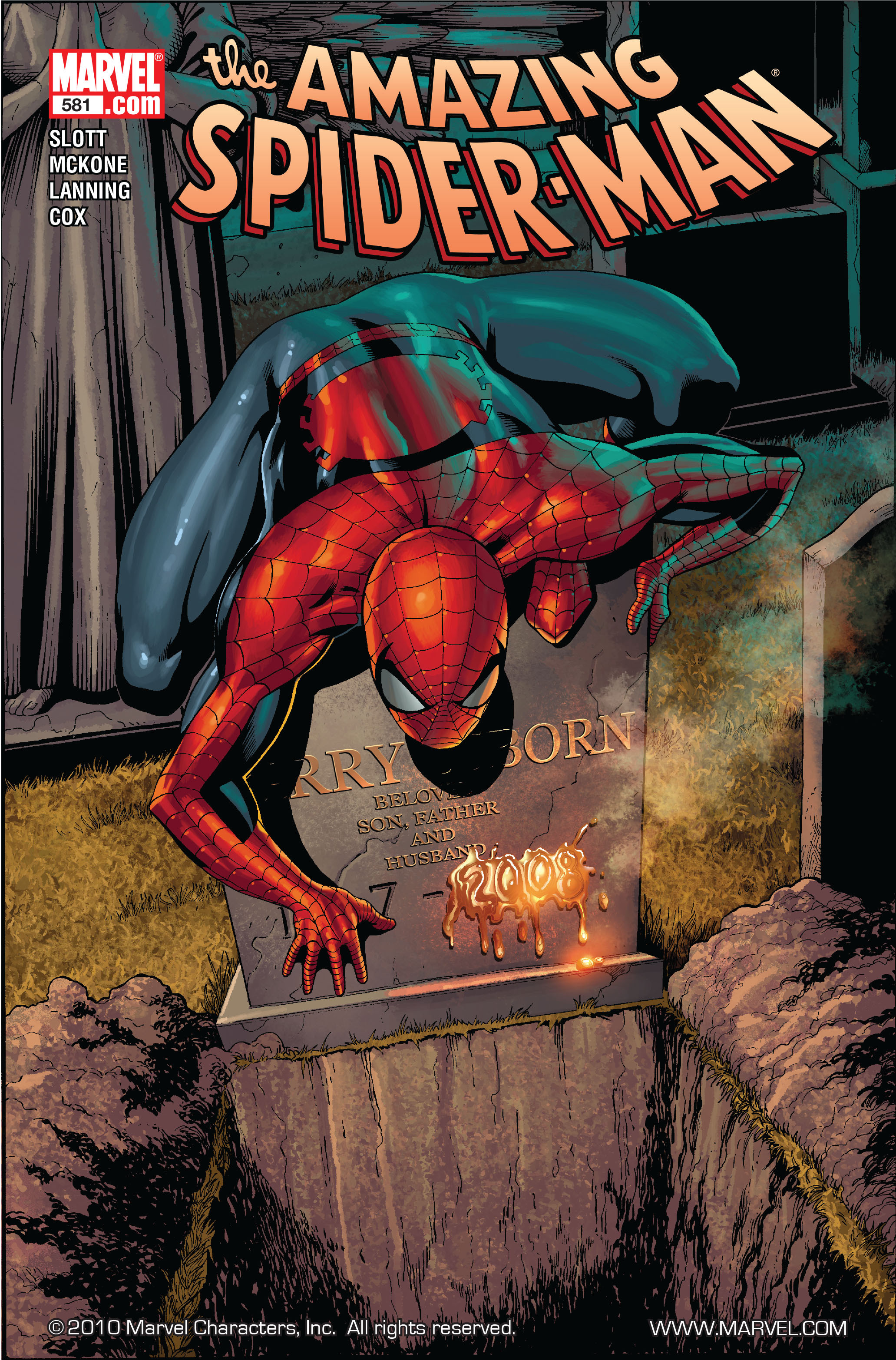 Read online The Amazing Spider-Man (1963) comic -  Issue #581 - 1