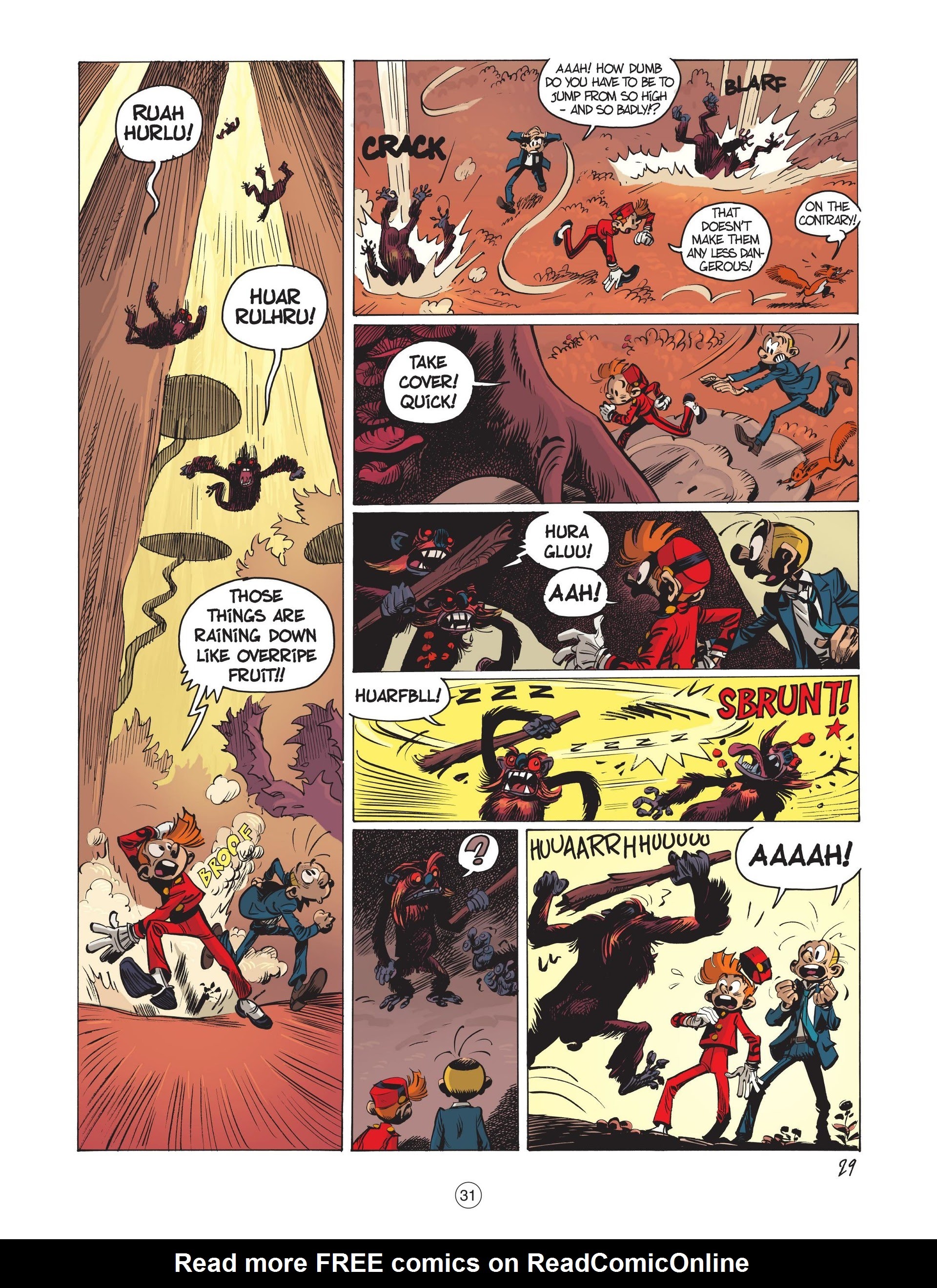 Read online Spirou & Fantasio (2009) comic -  Issue #18 - 33