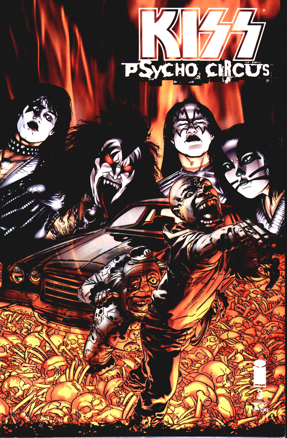 Read online KISS: Psycho Circus comic -  Issue #3 - 1