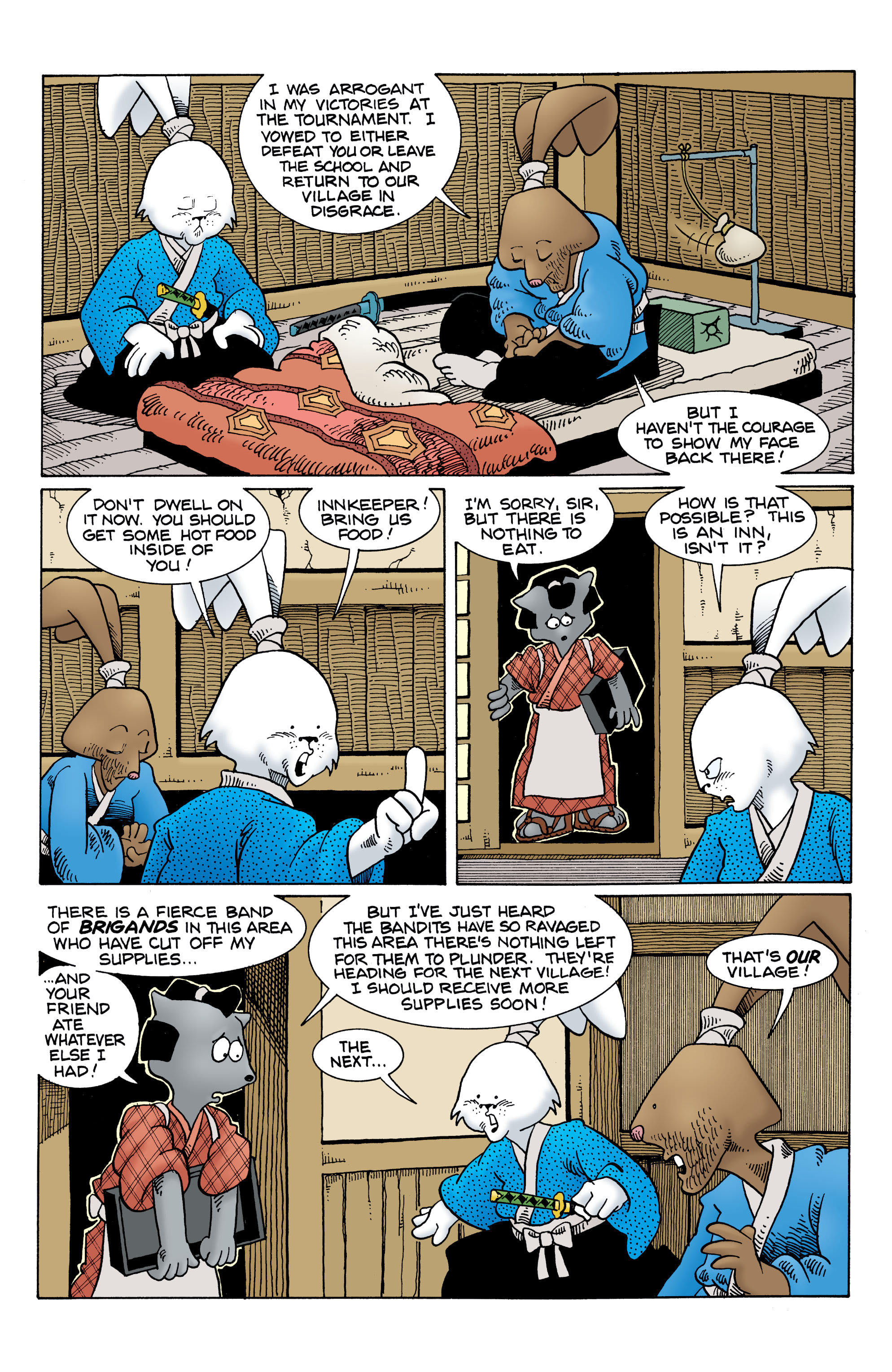Read online Usagi Yojimbo Color Classics comic -  Issue #3 - 21