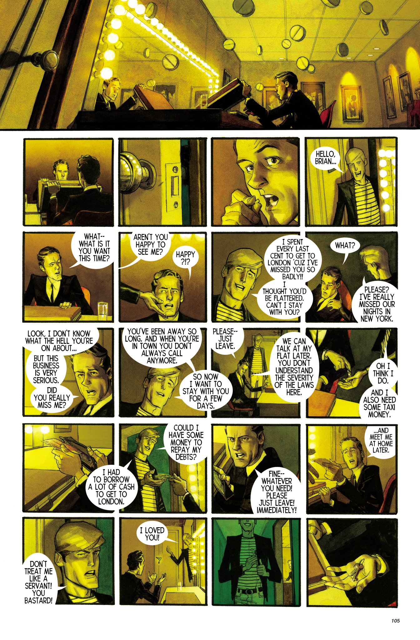 Read online The Fifth Beatle: The Brian Epstein Story comic -  Issue # TPB - 95