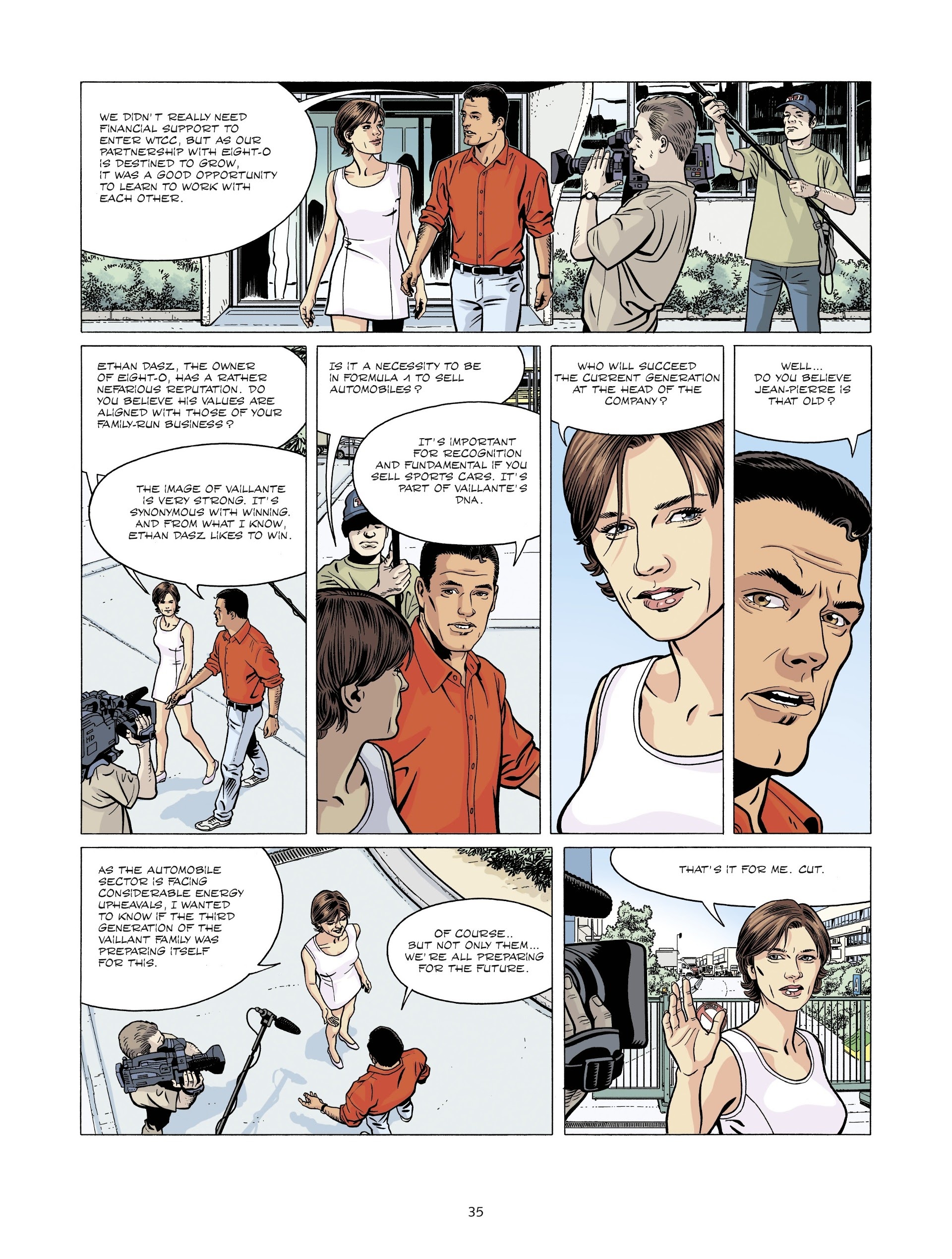 Read online Michel Vaillant comic -  Issue #1 - 37