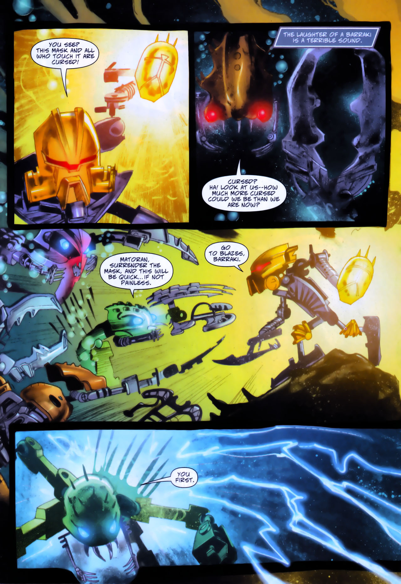 Read online Bionicle: Ignition comic -  Issue #8 - 8