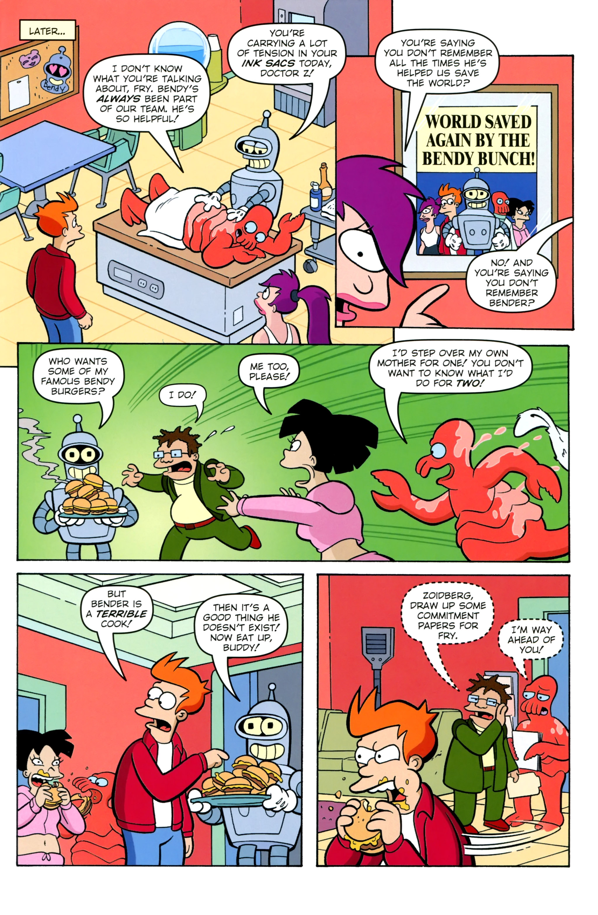 Read online Futurama Comics comic -  Issue #77 - 11