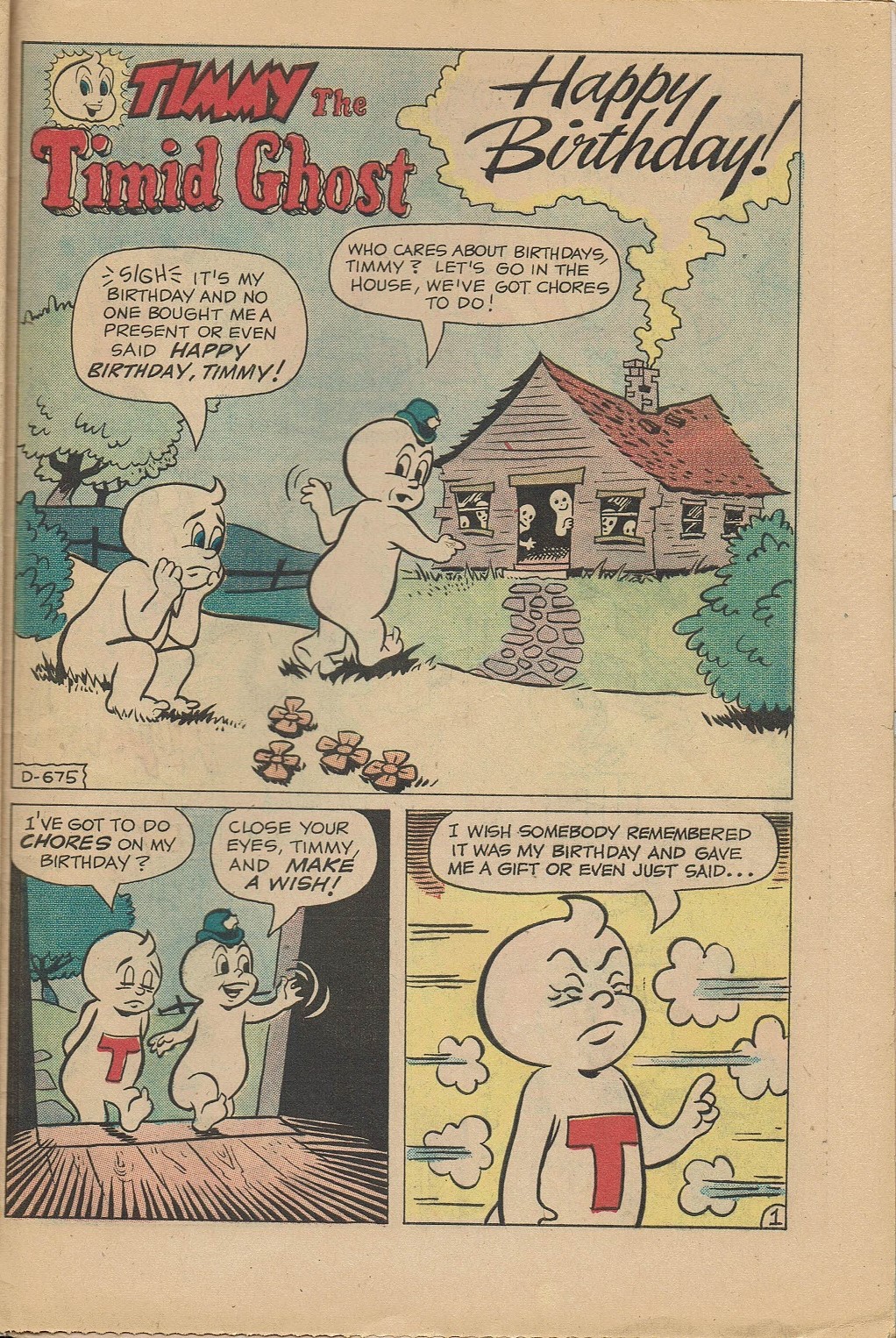 Read online Timmy the Timid Ghost comic -  Issue #21 - 29