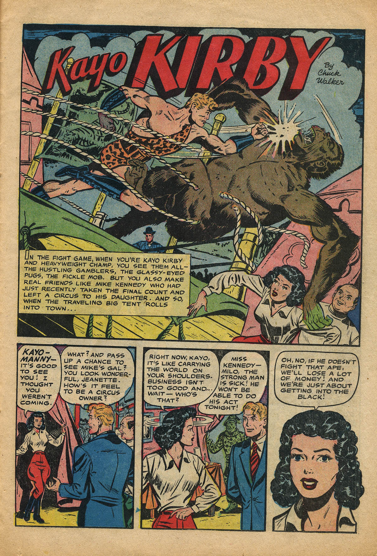 Read online Fight Comics comic -  Issue #71 - 23