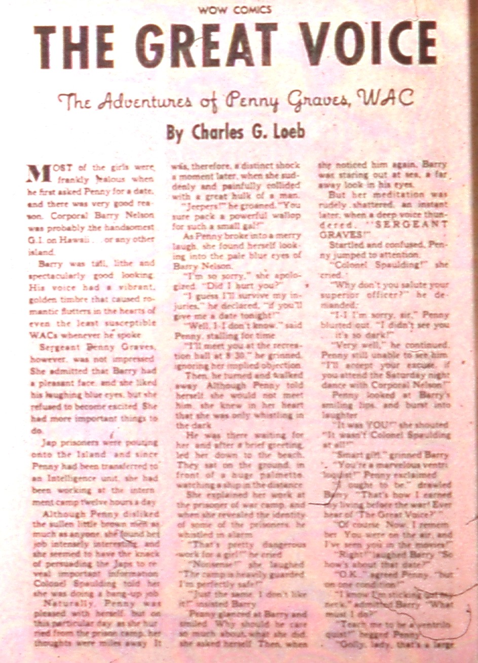 Read online Wow Comics comic -  Issue #42 - 34