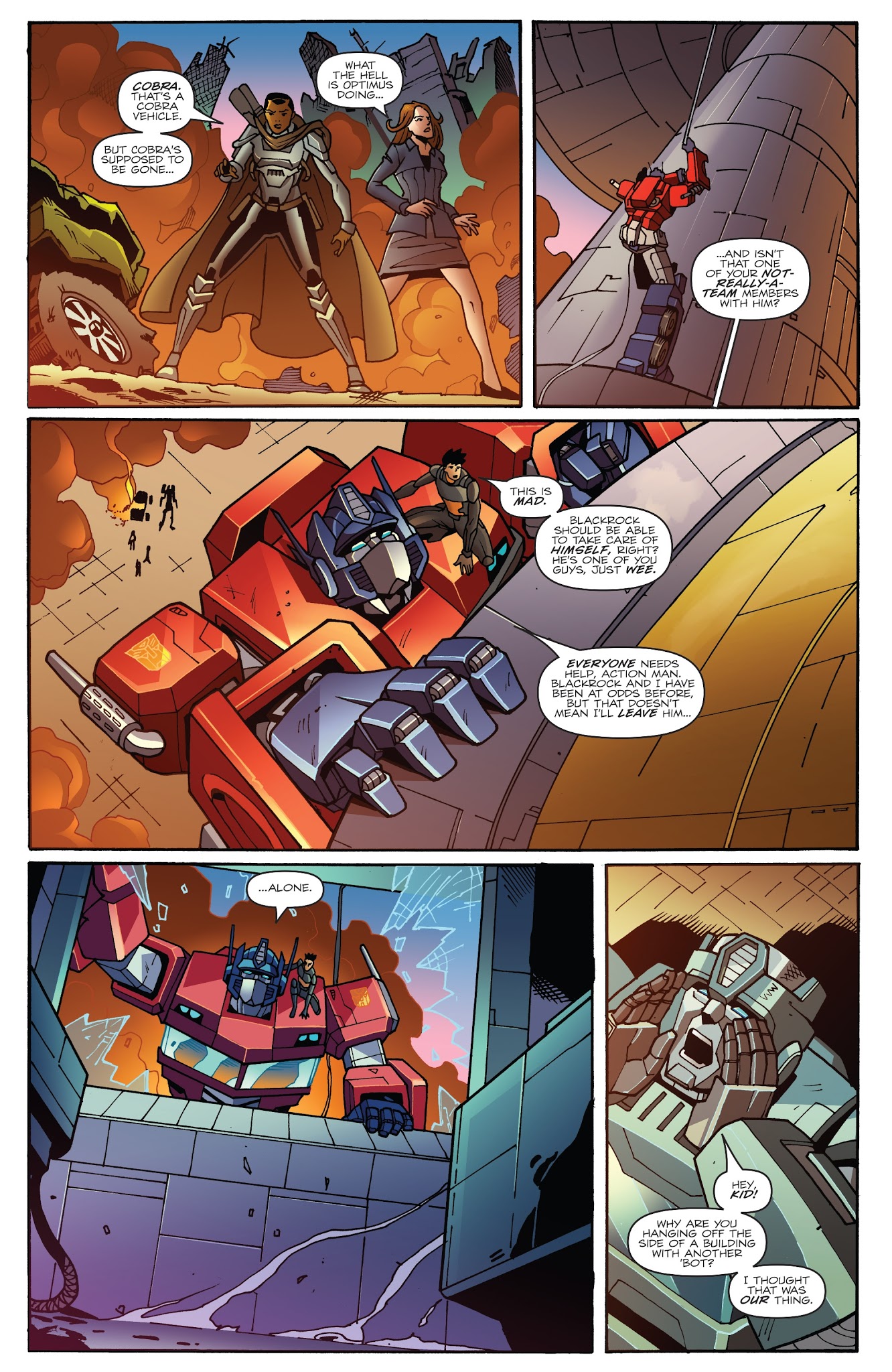 Read online Optimus Prime: First Strike comic -  Issue # Full - 20