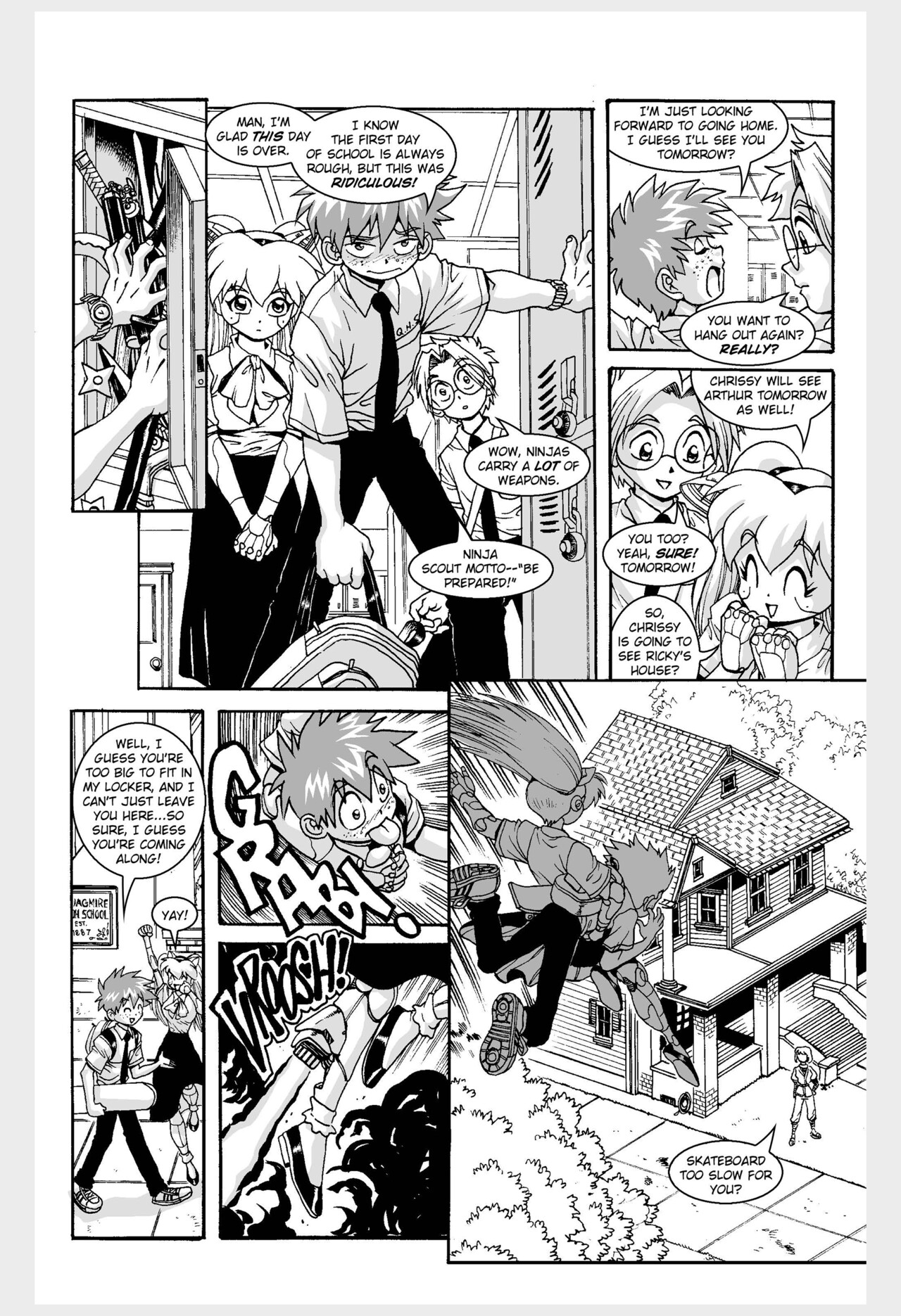 Read online Ninja High School (1986) comic -  Issue #134 - 16