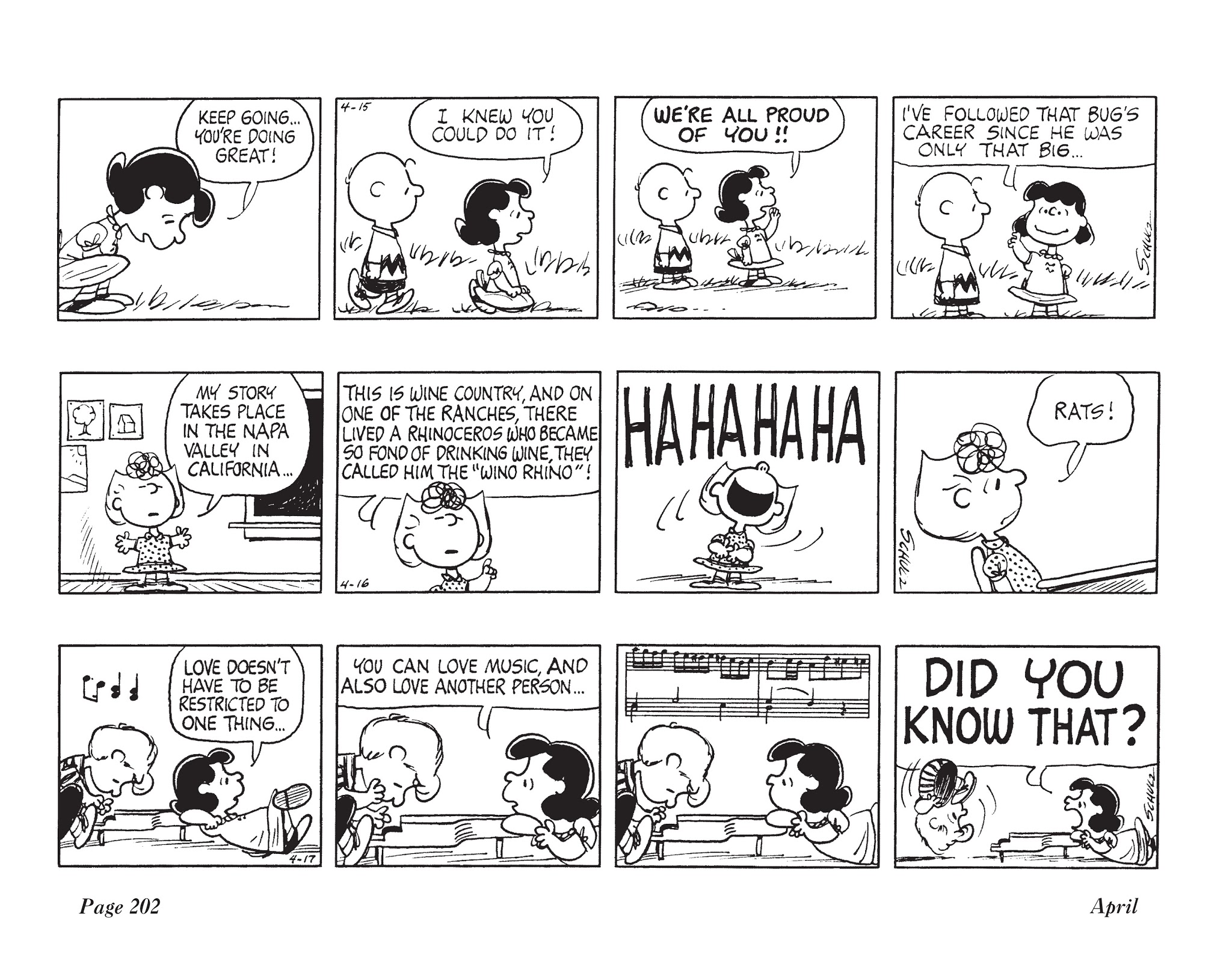 Read online The Complete Peanuts comic -  Issue # TPB 12 - 216