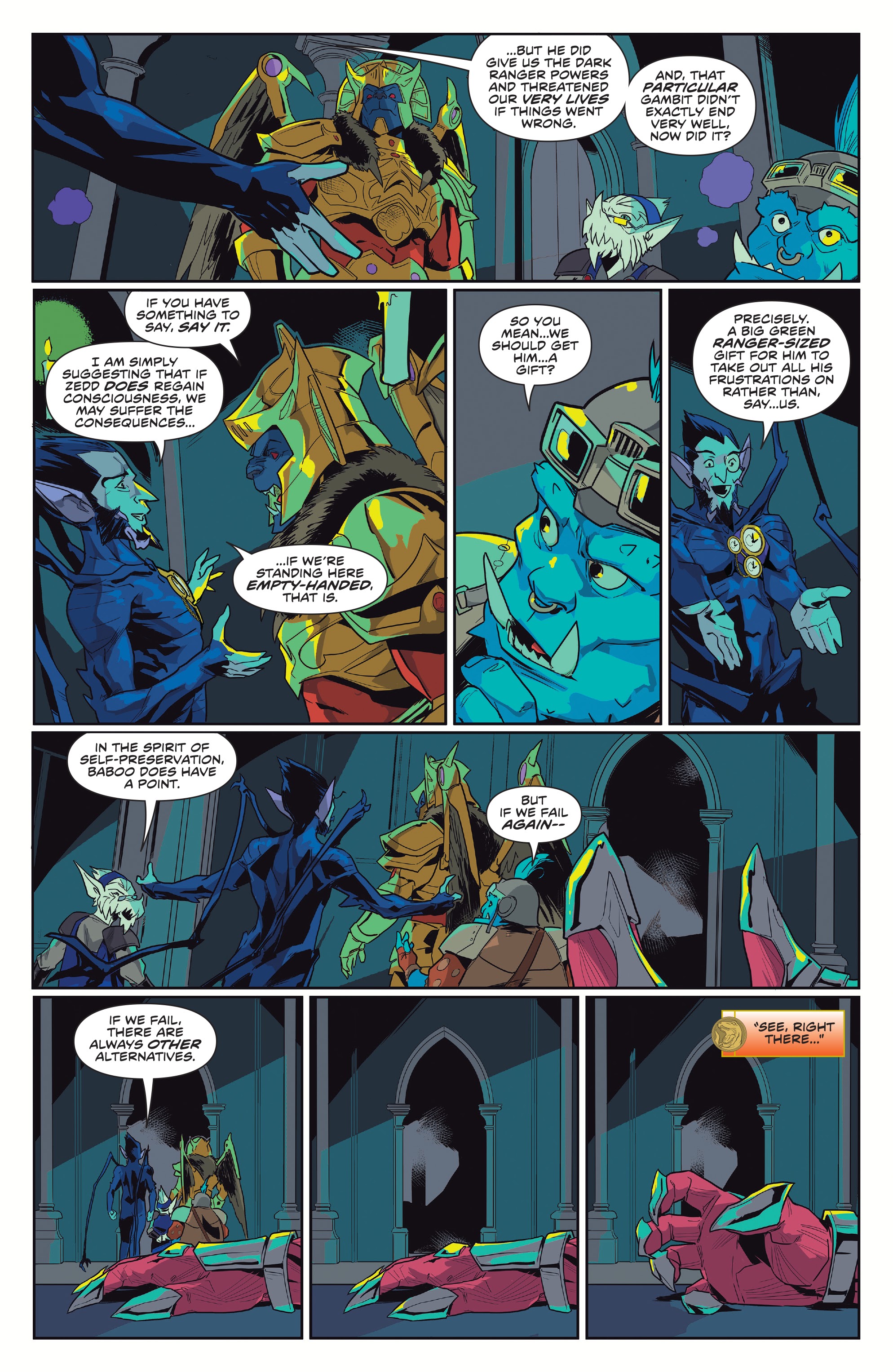 Read online Mighty Morphin comic -  Issue #1 - 12