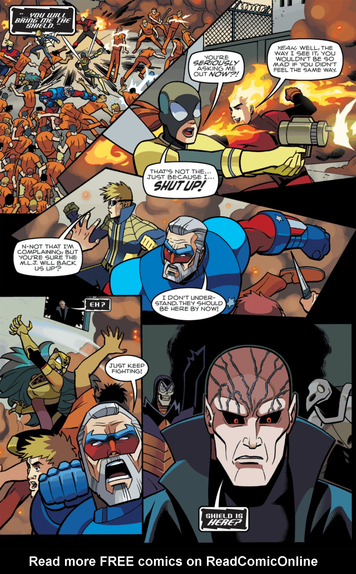 Read online New Crusaders: Rise Of The Heroes comic -  Issue #5 - Act IV - 4