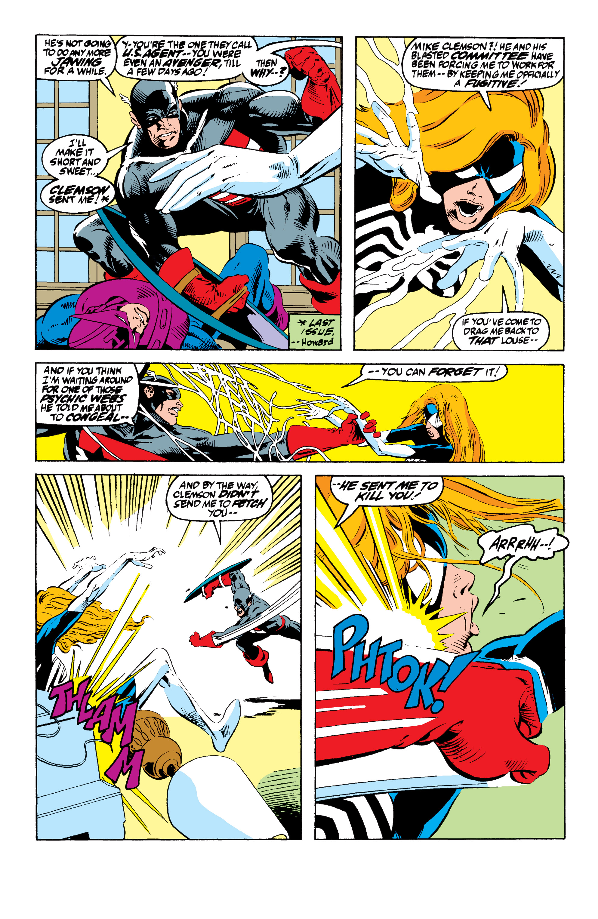 Read online Avengers West Coast (1989) comic -  Issue #72 - 22