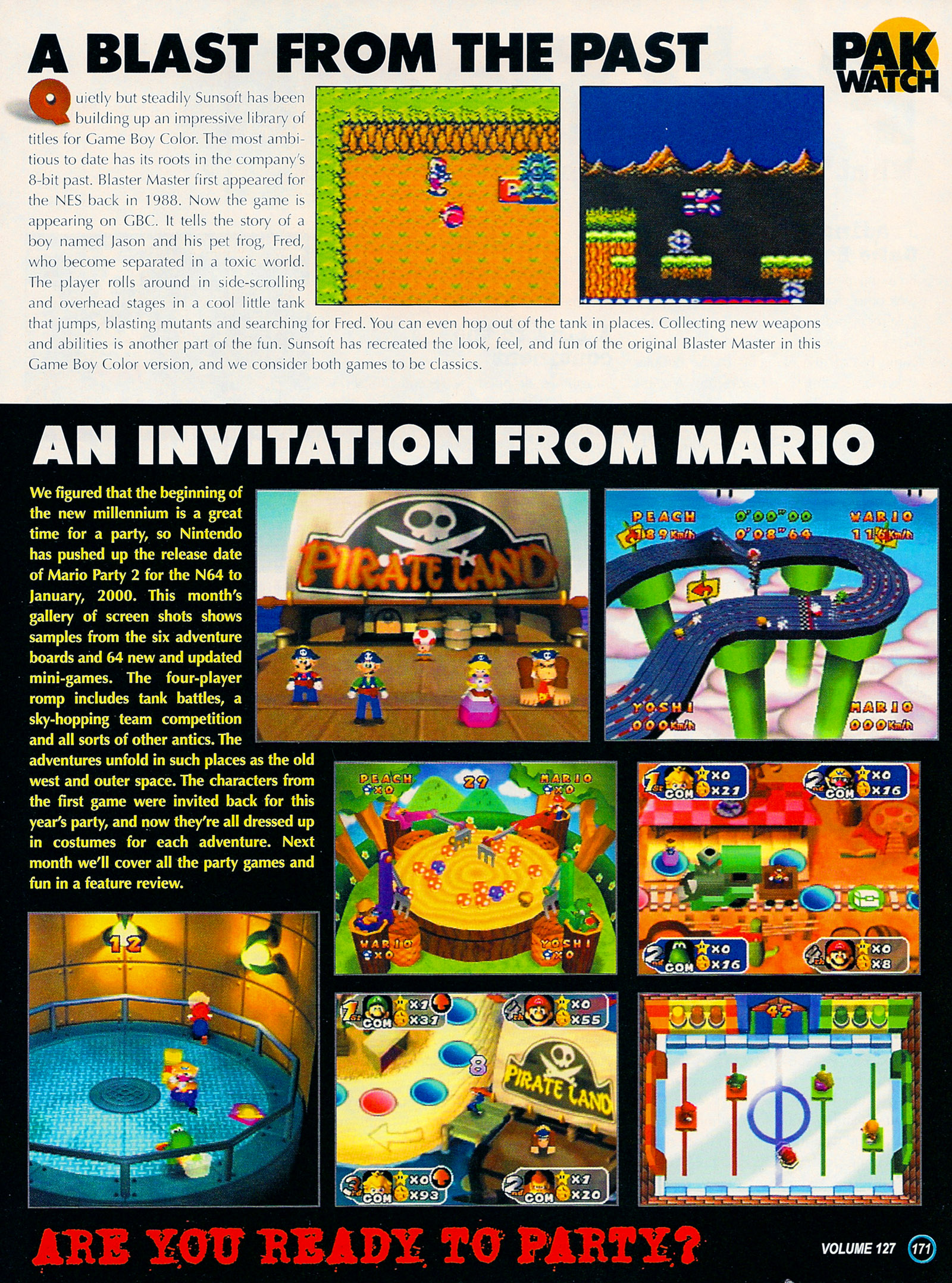 Read online Nintendo Power comic -  Issue #127 - 196