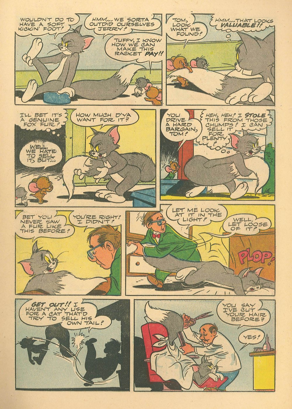 Read online Tom & Jerry Comics comic -  Issue #117 - 7