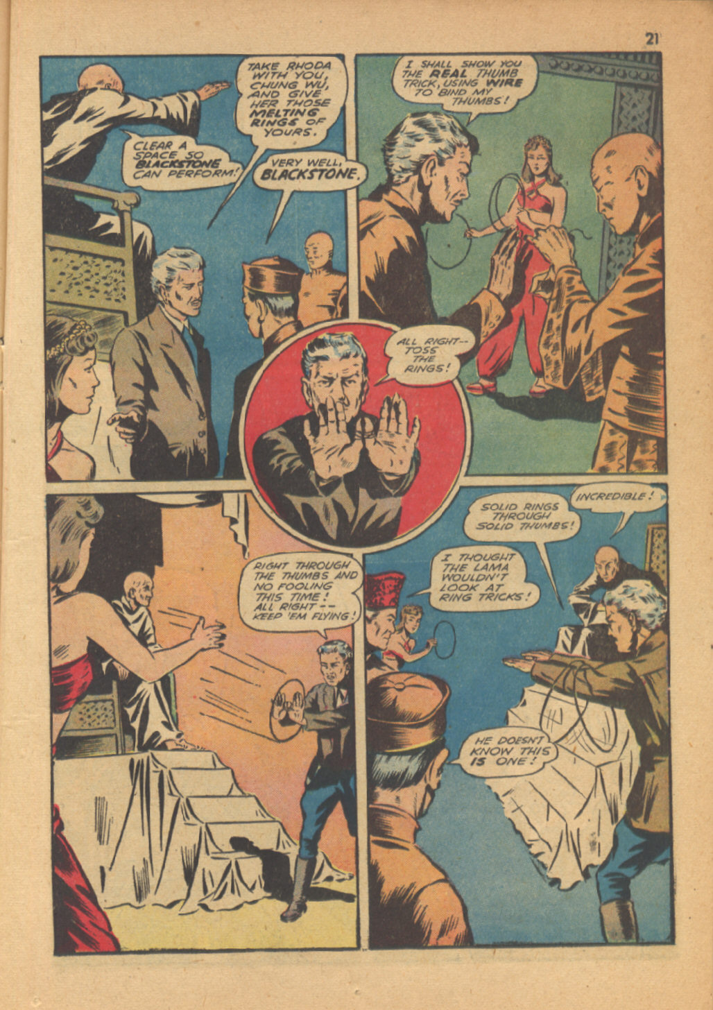 Read online Super-Magician Comics comic -  Issue #13 - 21