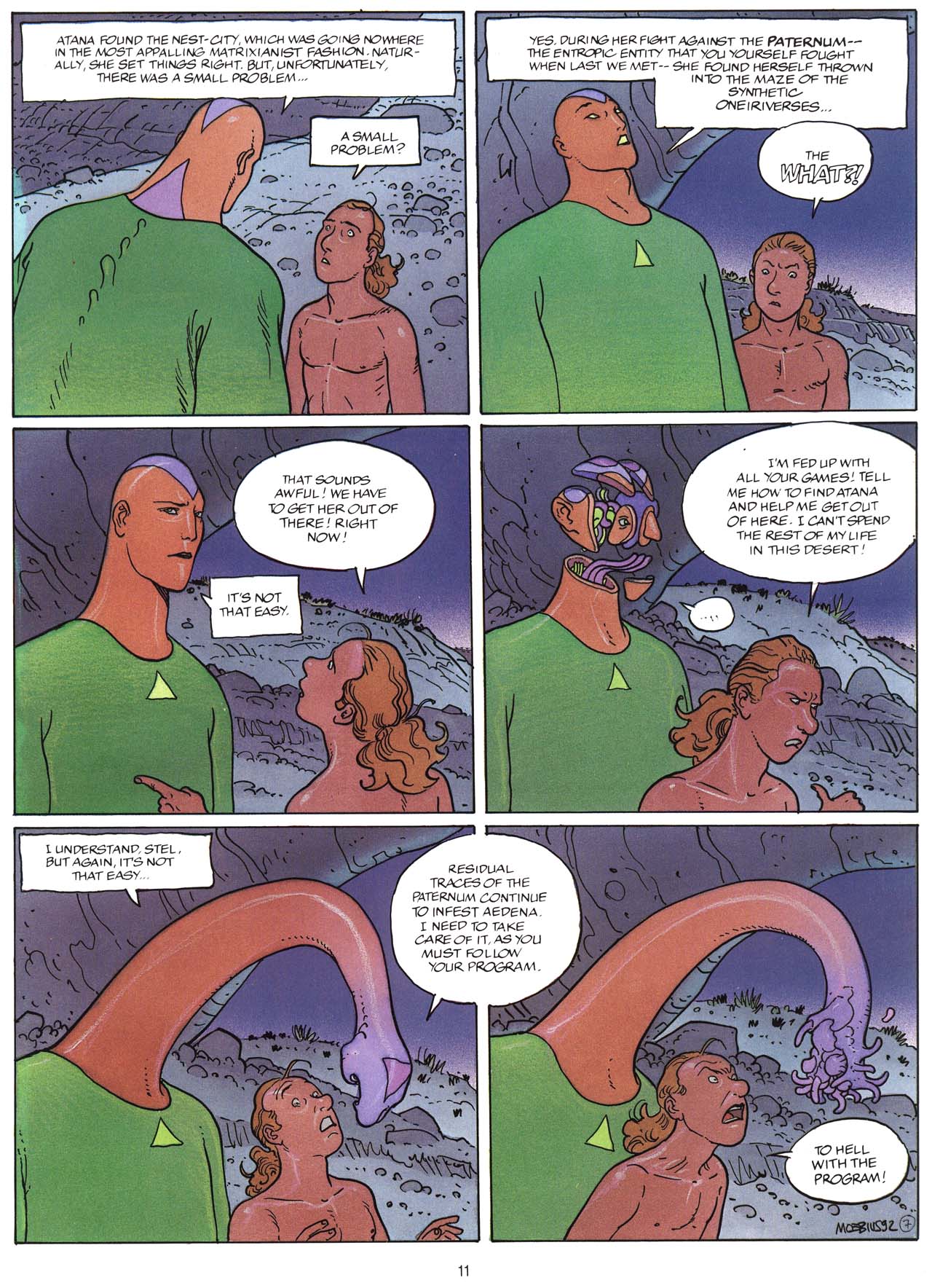 Read online Epic Graphic Novel: Moebius comic -  Issue # TPB 9 - 13