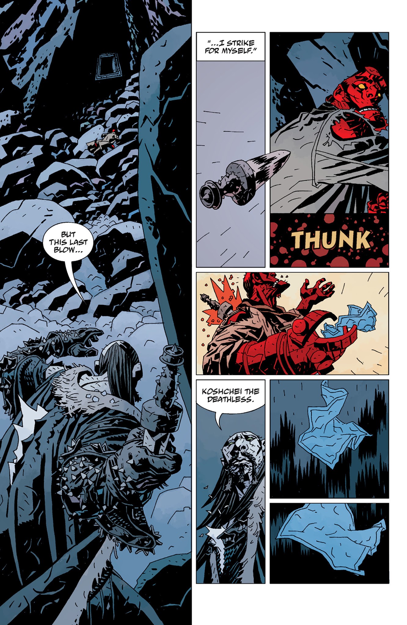 Read online Hellboy: Darkness Calls comic -  Issue # TPB - 150