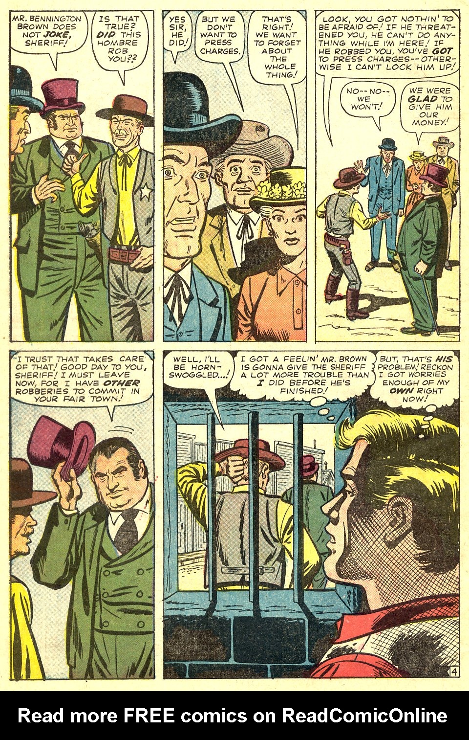 Read online Kid Colt Outlaw comic -  Issue #112 - 6