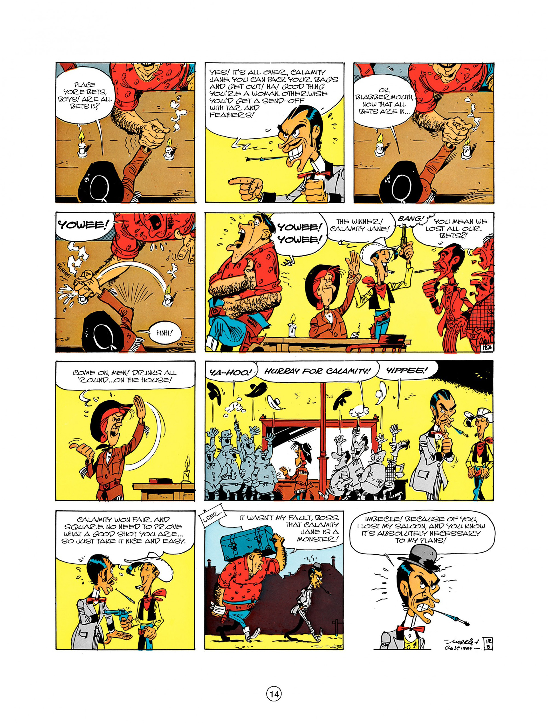 Read online A Lucky Luke Adventure comic -  Issue #8 - 14