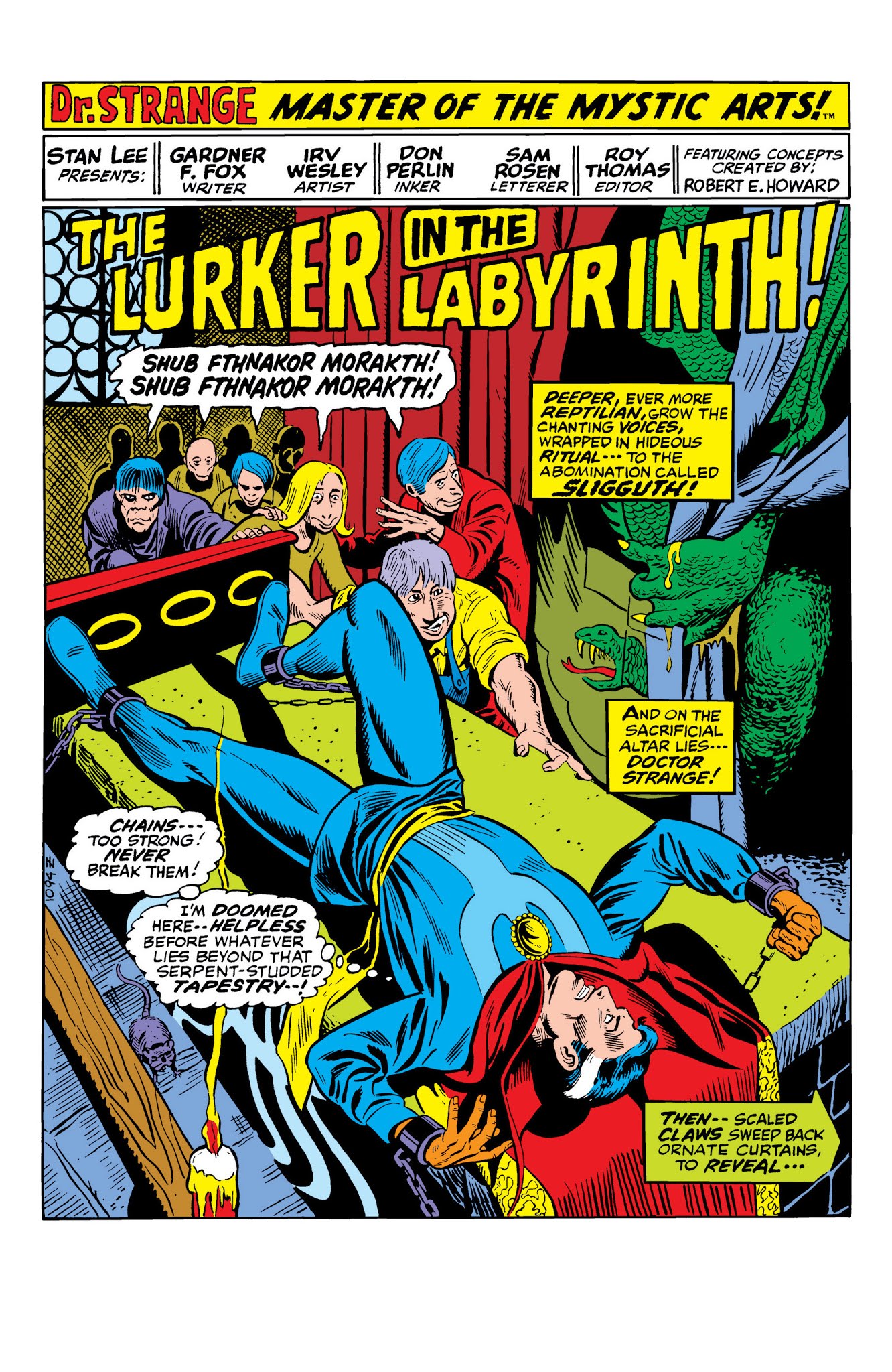 Read online Marvel Masterworks: Doctor Strange comic -  Issue # TPB 4 (Part 2) - 84