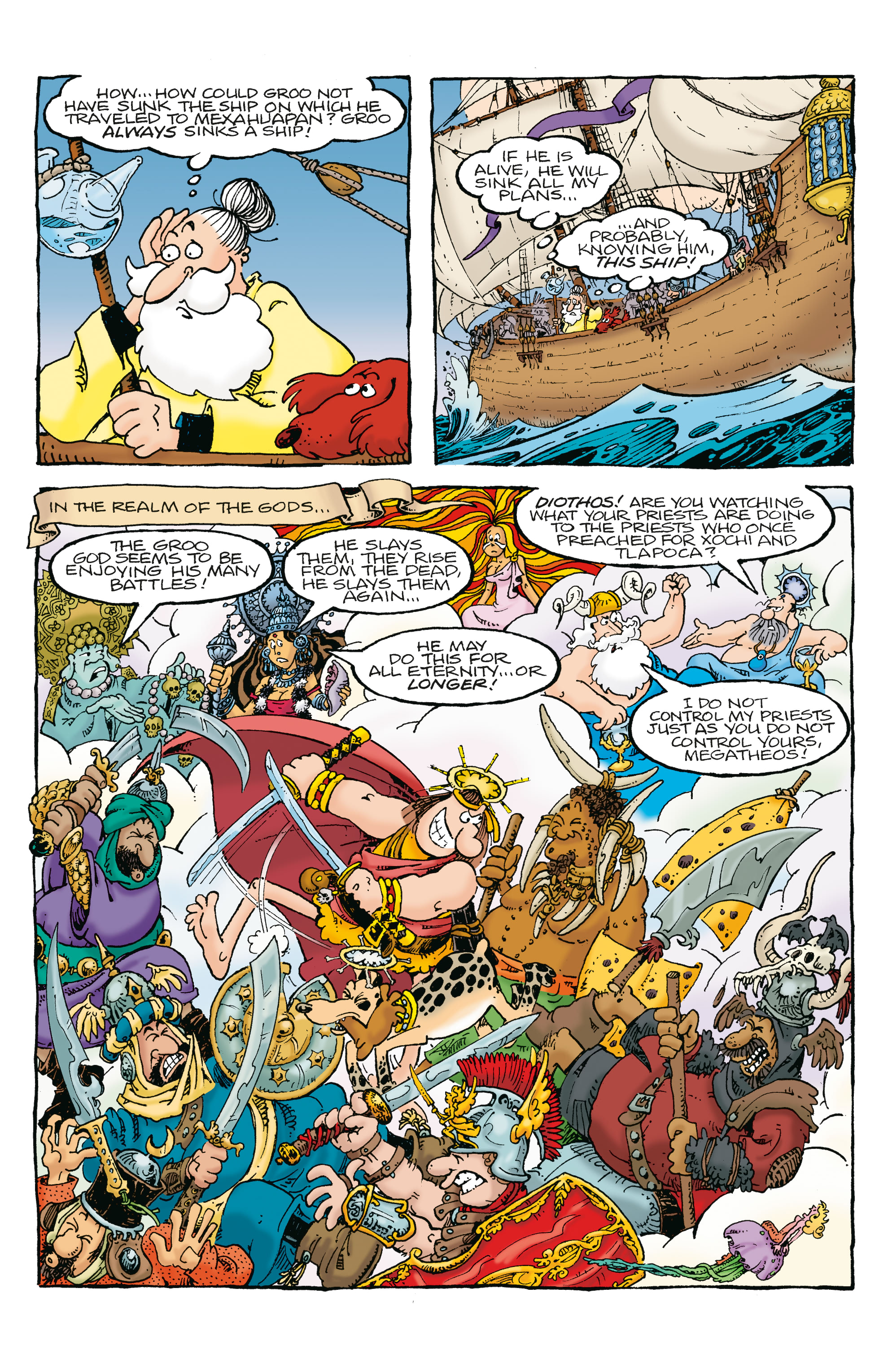 Read online Groo: Gods Against Groo comic -  Issue #3 - 8