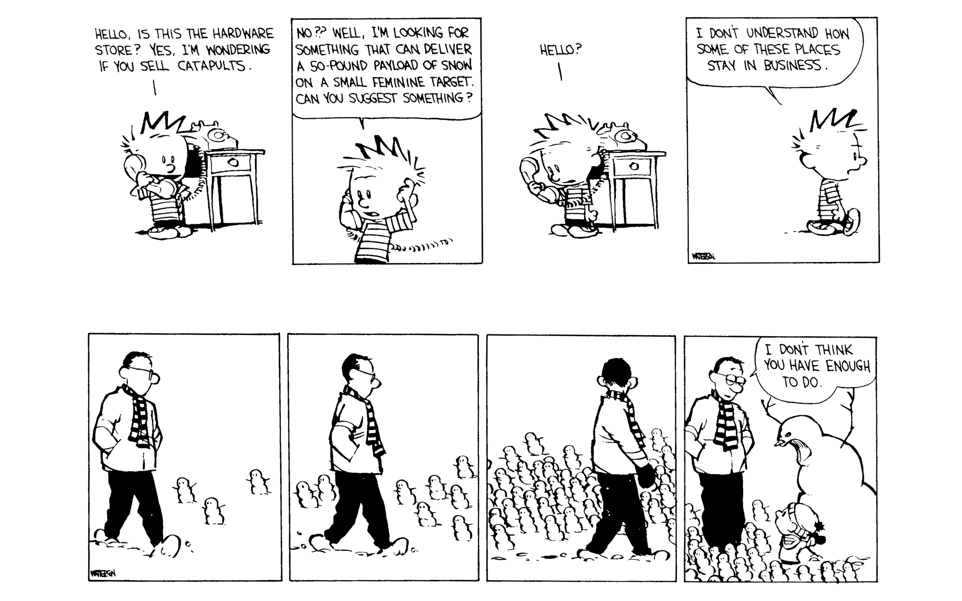 Read online Calvin and Hobbes comic -  Issue #8 - 31