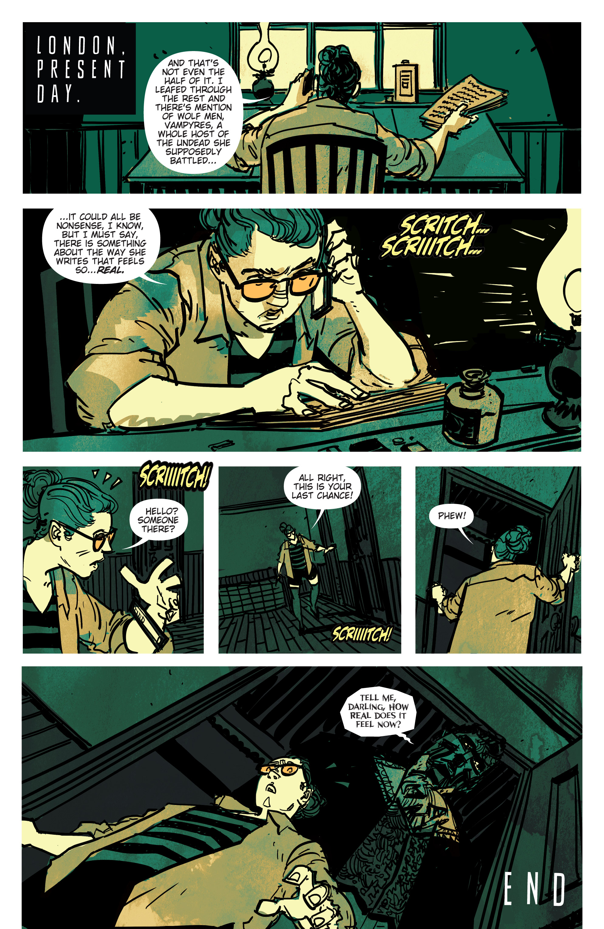 Read online Mary Shelley Monster Hunter comic -  Issue #5 - 21