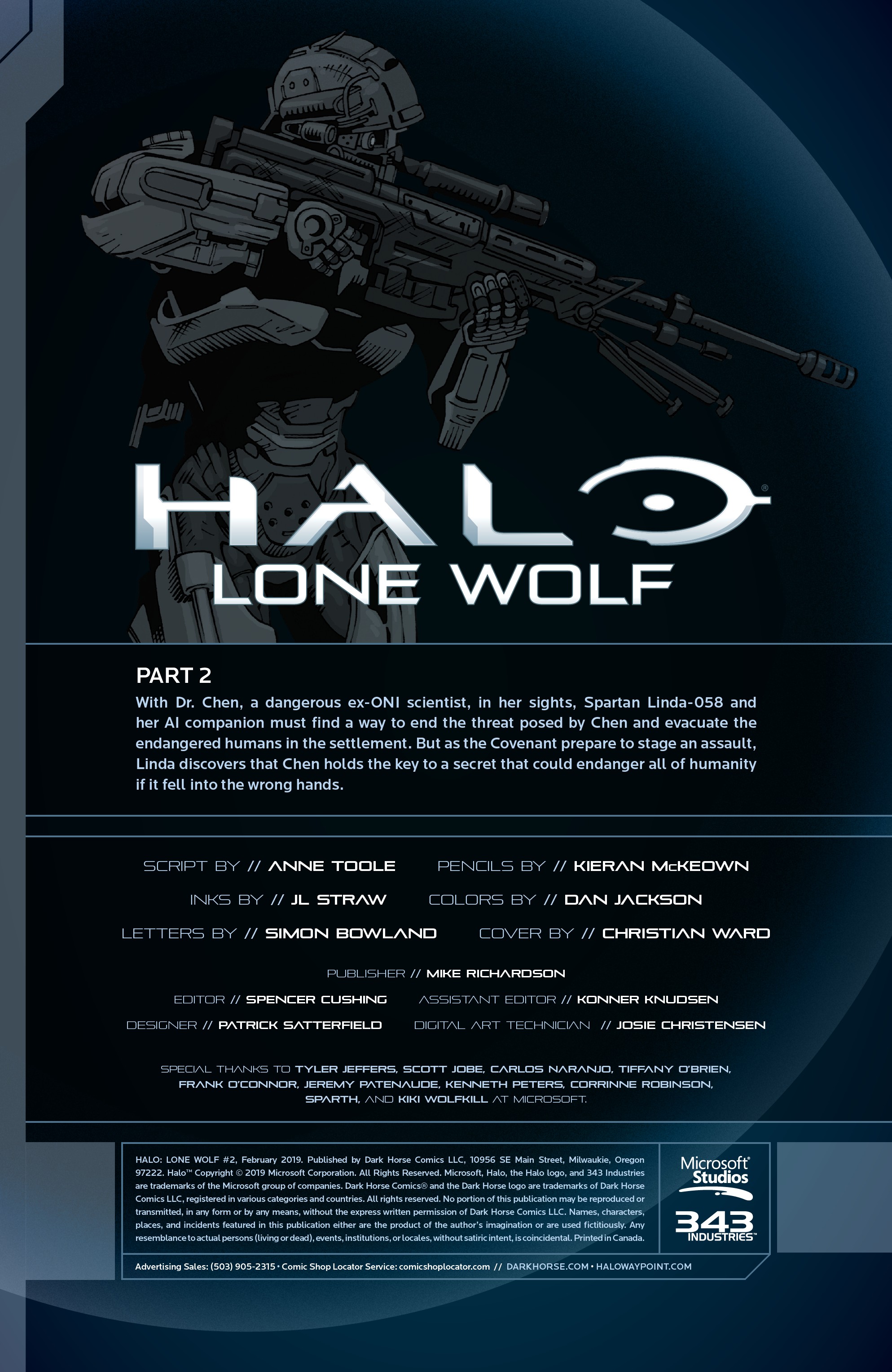 Read online Halo: Lone Wolf comic -  Issue #2 - 2