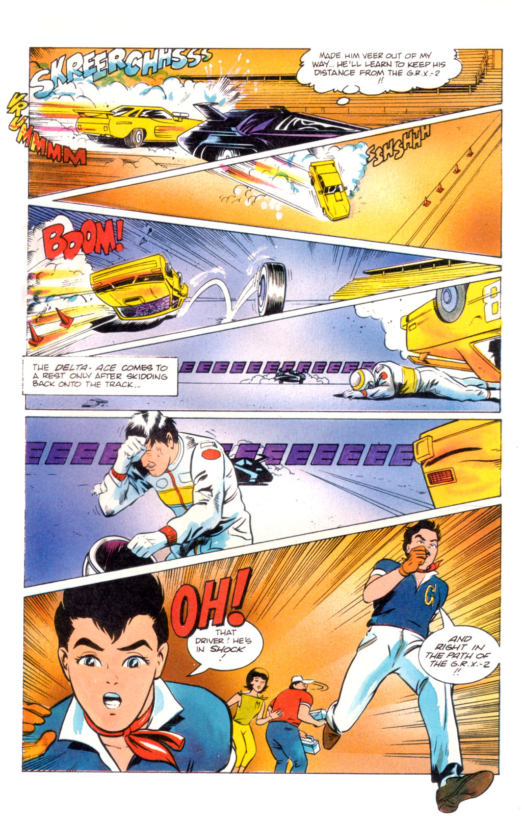 Read online Speed Racer (1987) comic -  Issue #8 - 17