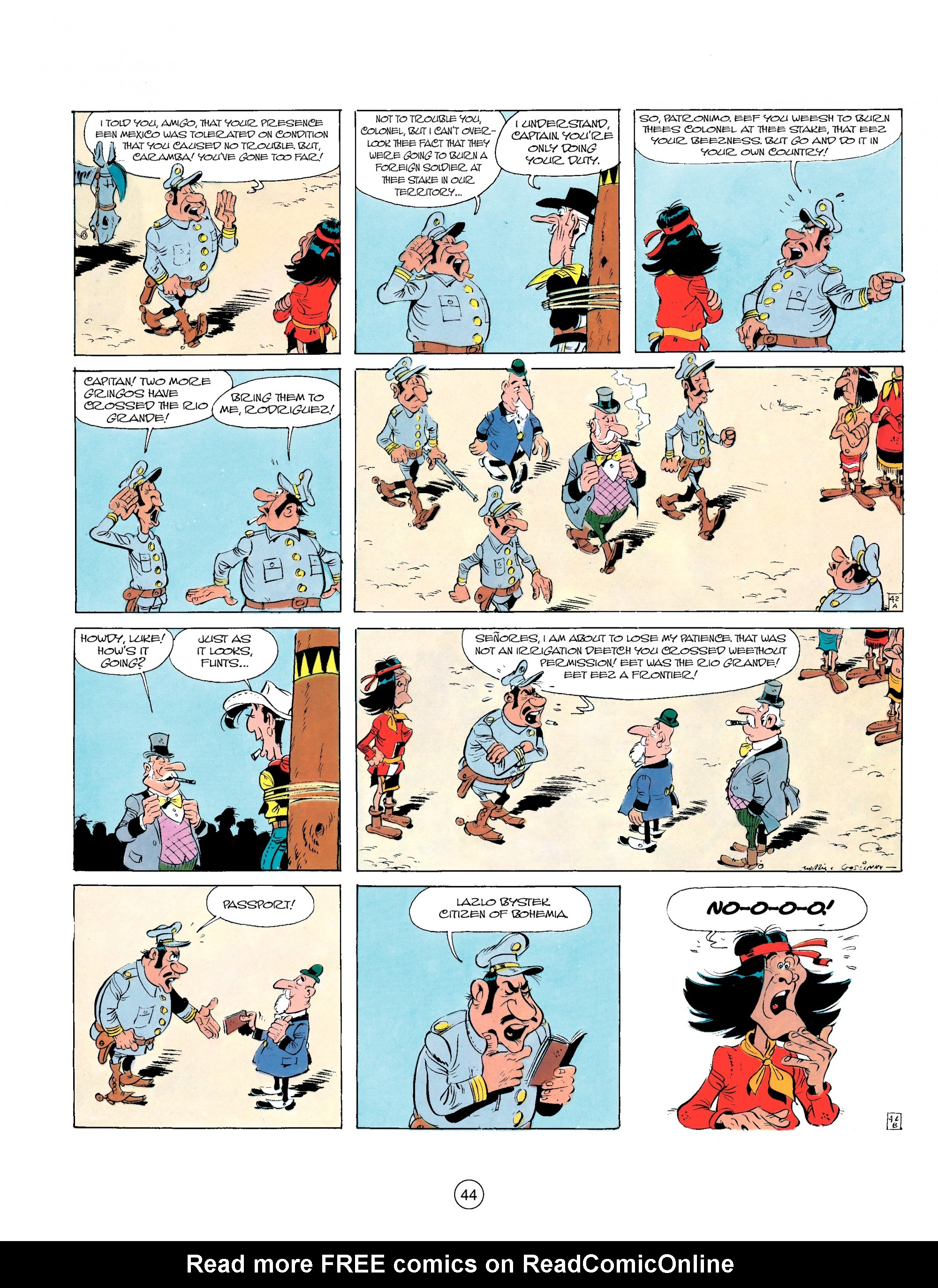 Read online A Lucky Luke Adventure comic -  Issue #17 - 44