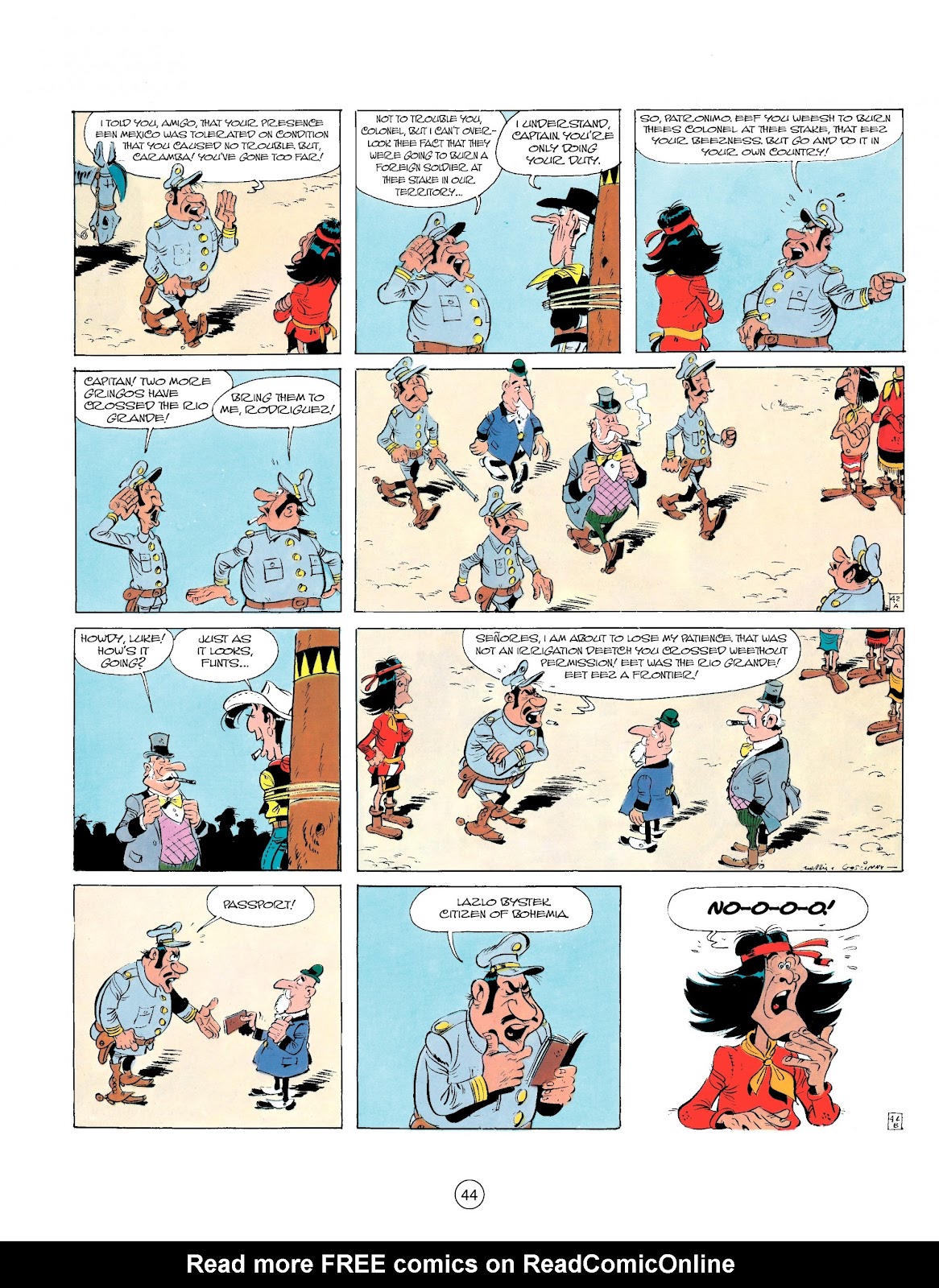 A Lucky Luke Adventure issue 17 - Page 44