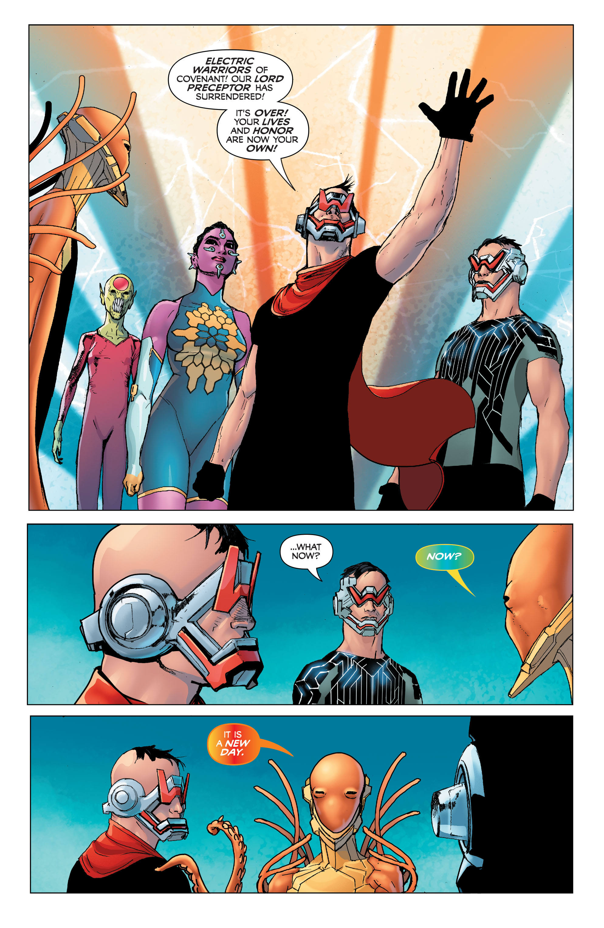 Read online Electric Warriors comic -  Issue #6 - 15