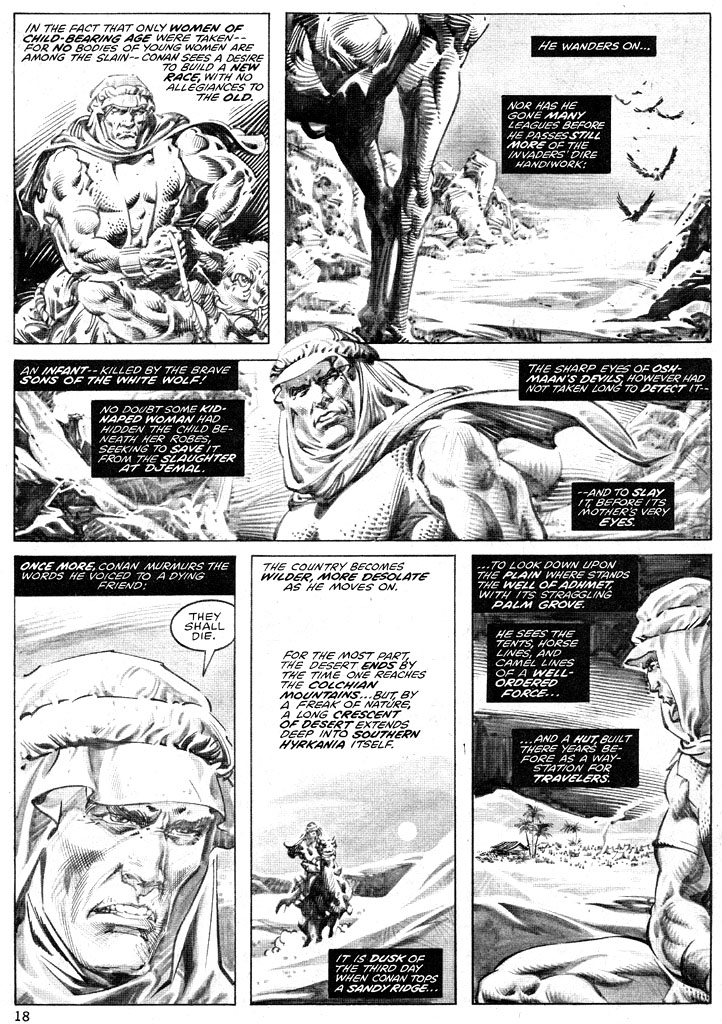 Read online The Savage Sword Of Conan comic -  Issue #37 - 18