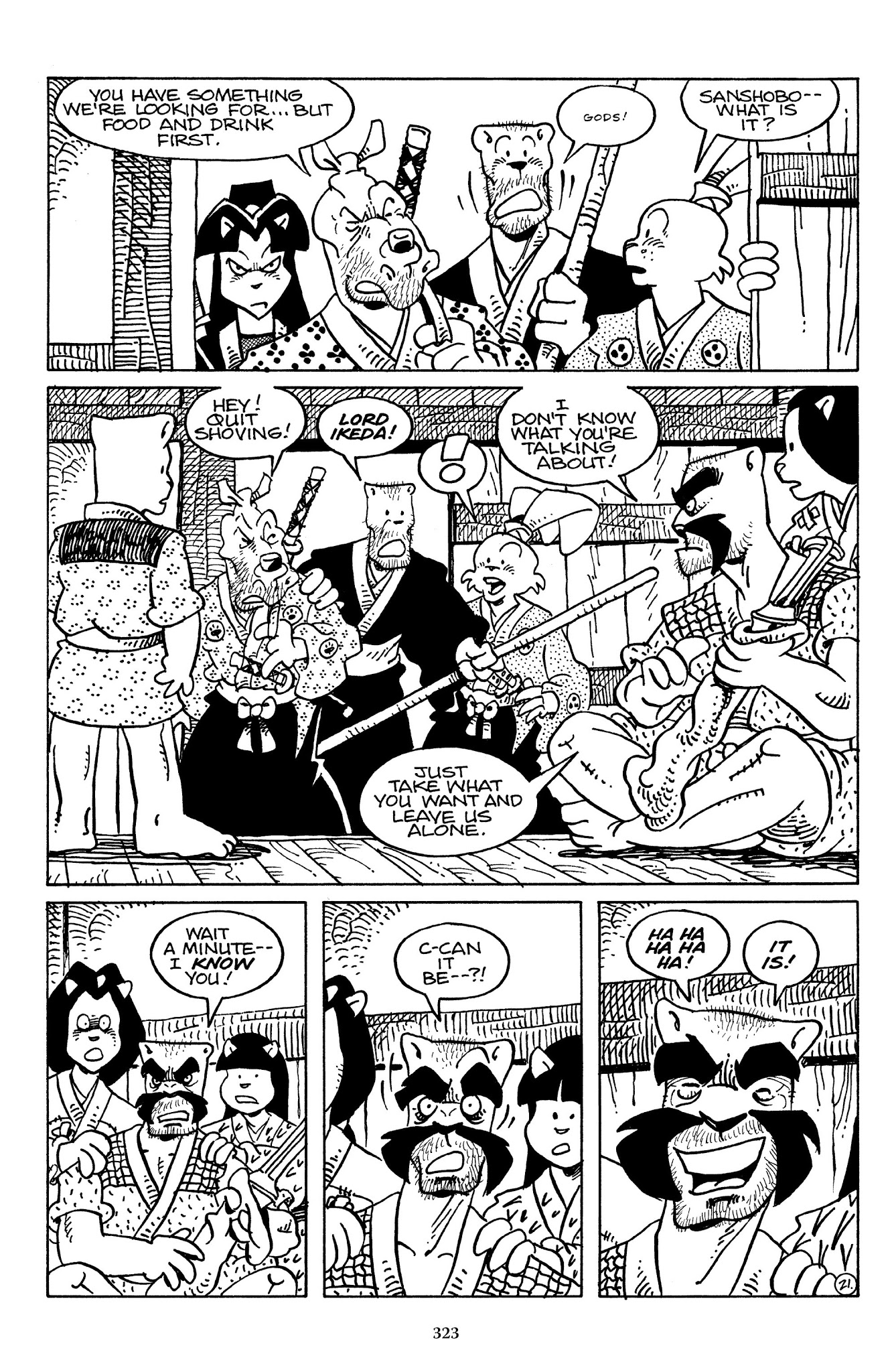 Read online The Usagi Yojimbo Saga comic -  Issue # TPB 3 - 319