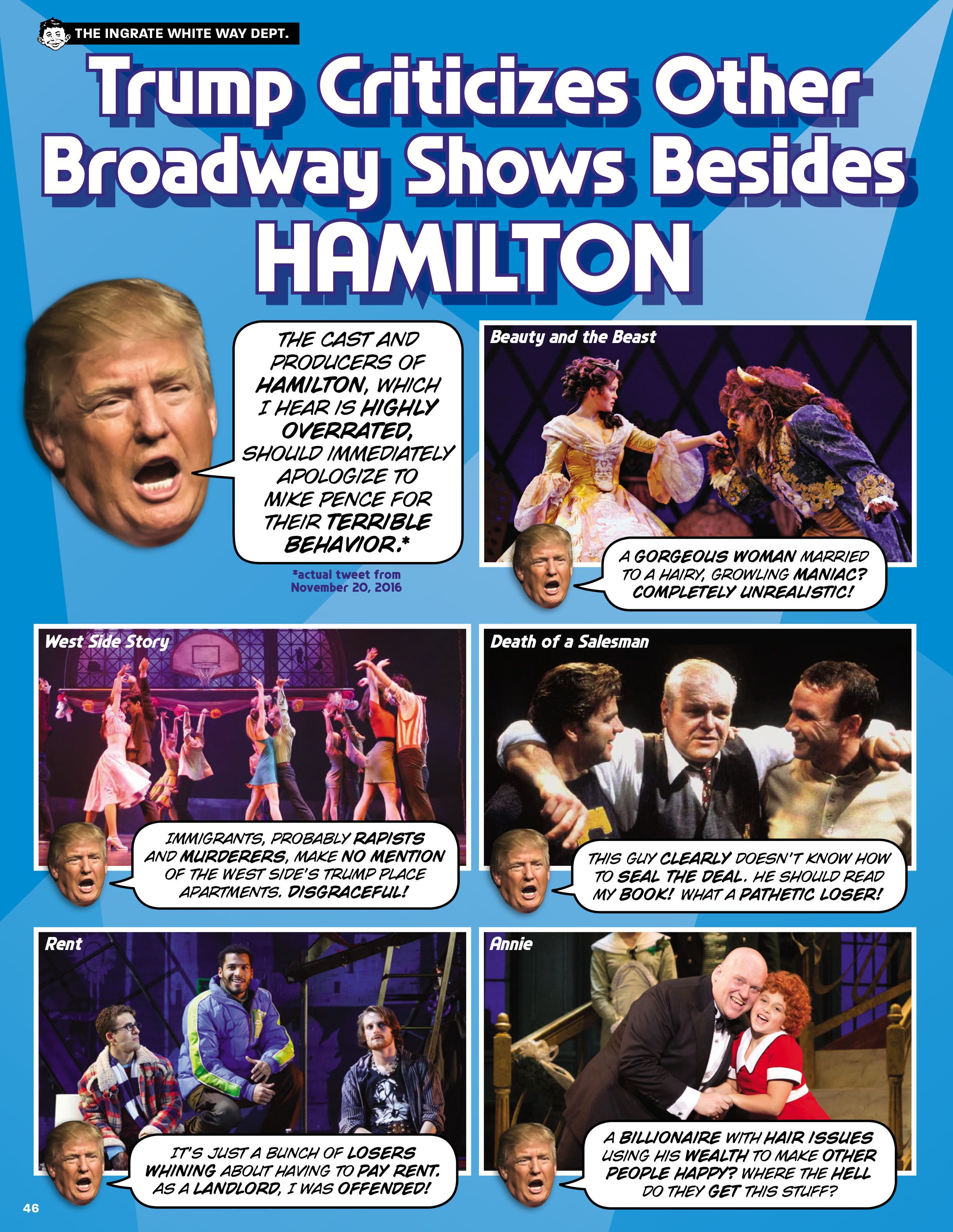Read online MAD About Trump: A Brilliant Look at Our Brainless President comic -  Issue # TPB - 48