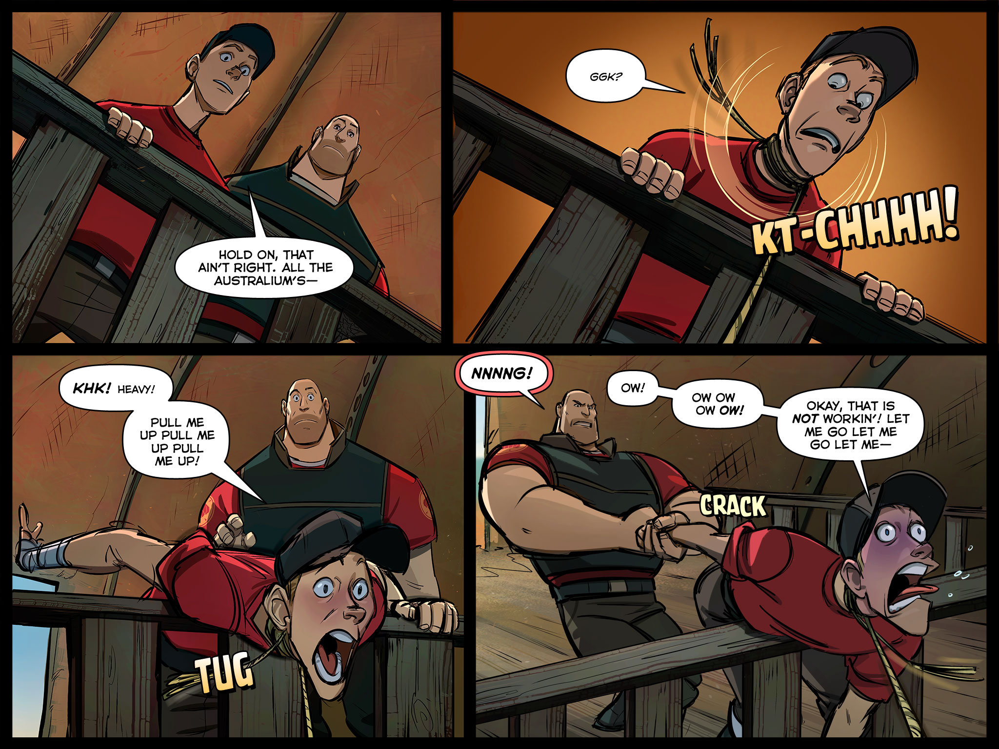 Read online Team Fortress 2 comic -  Issue #4 - 49
