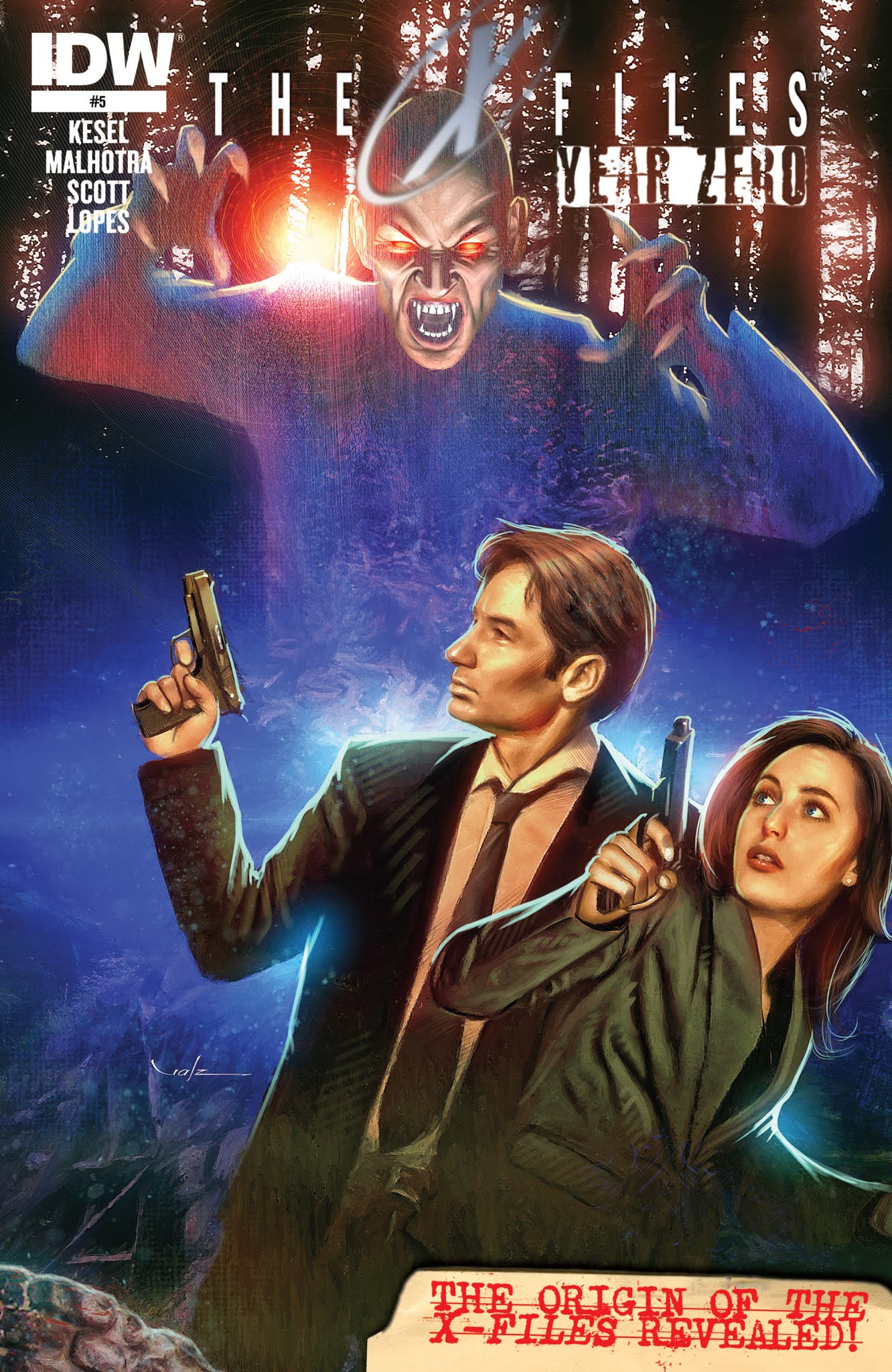 Read online The X-Files: Year Zero comic -  Issue #5 - 1