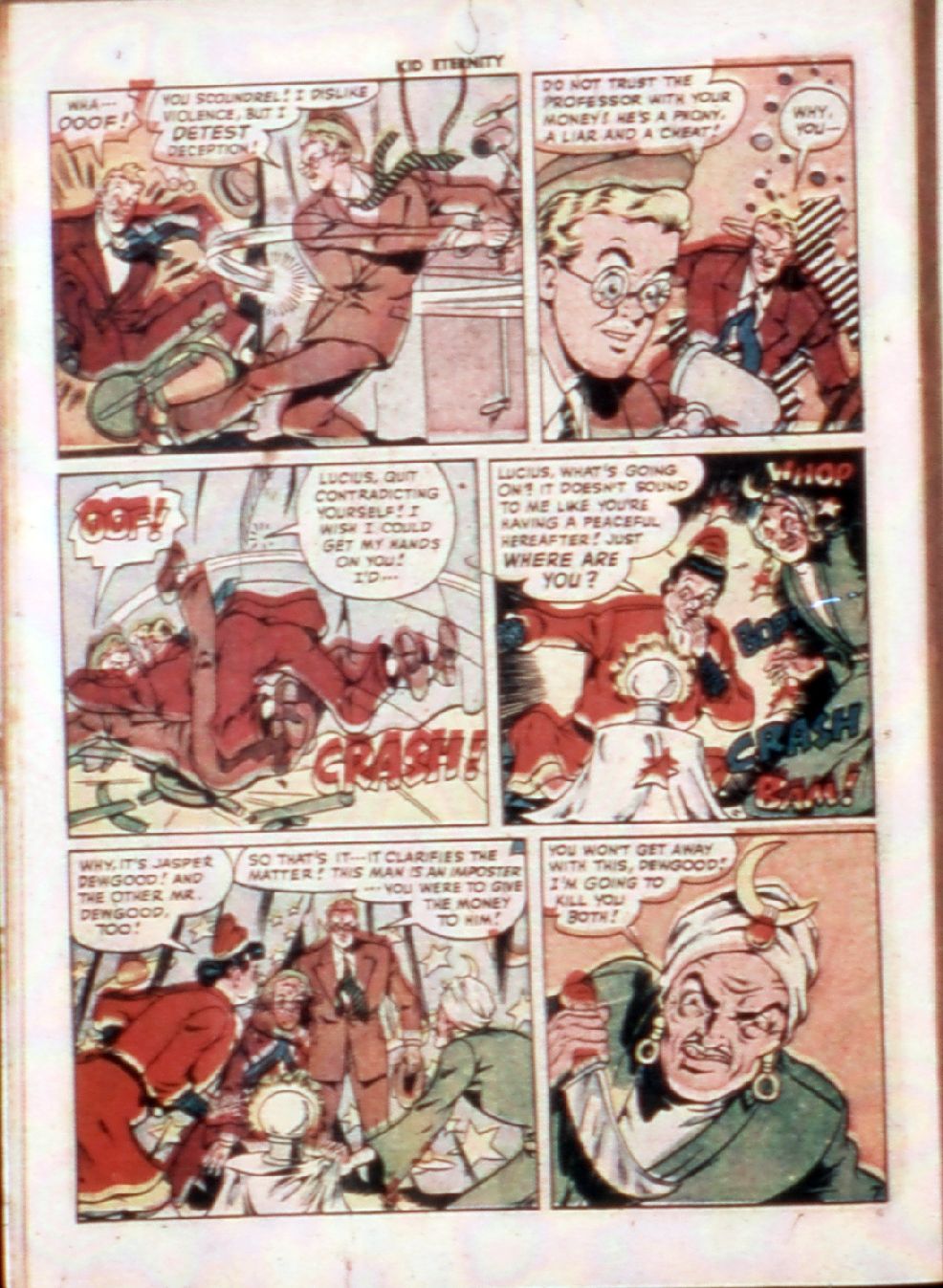 Read online Kid Eternity (1946) comic -  Issue #10 - 32