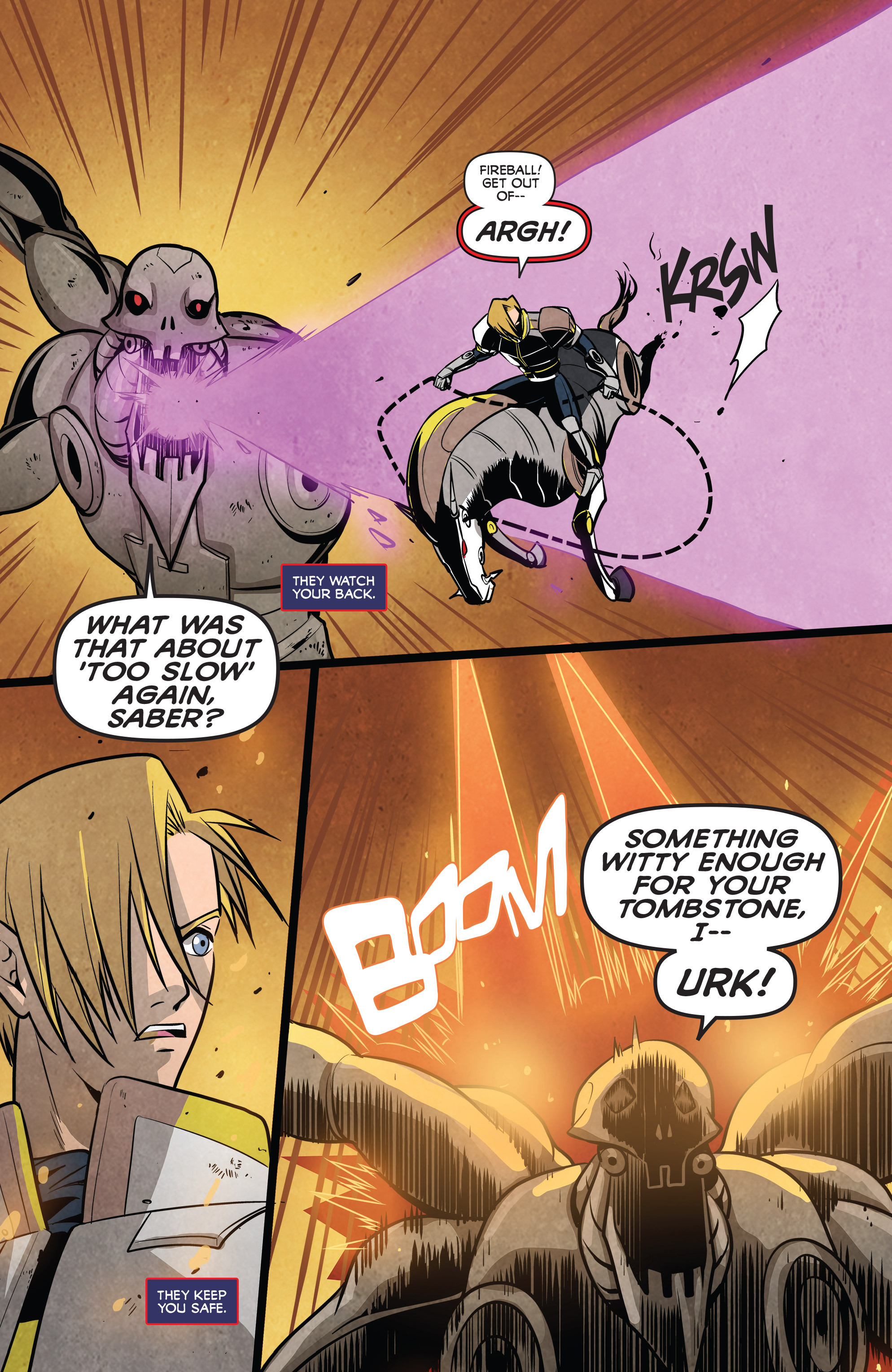 Read online Saber Rider and the Star Sheriffs comic -  Issue #4 - 11