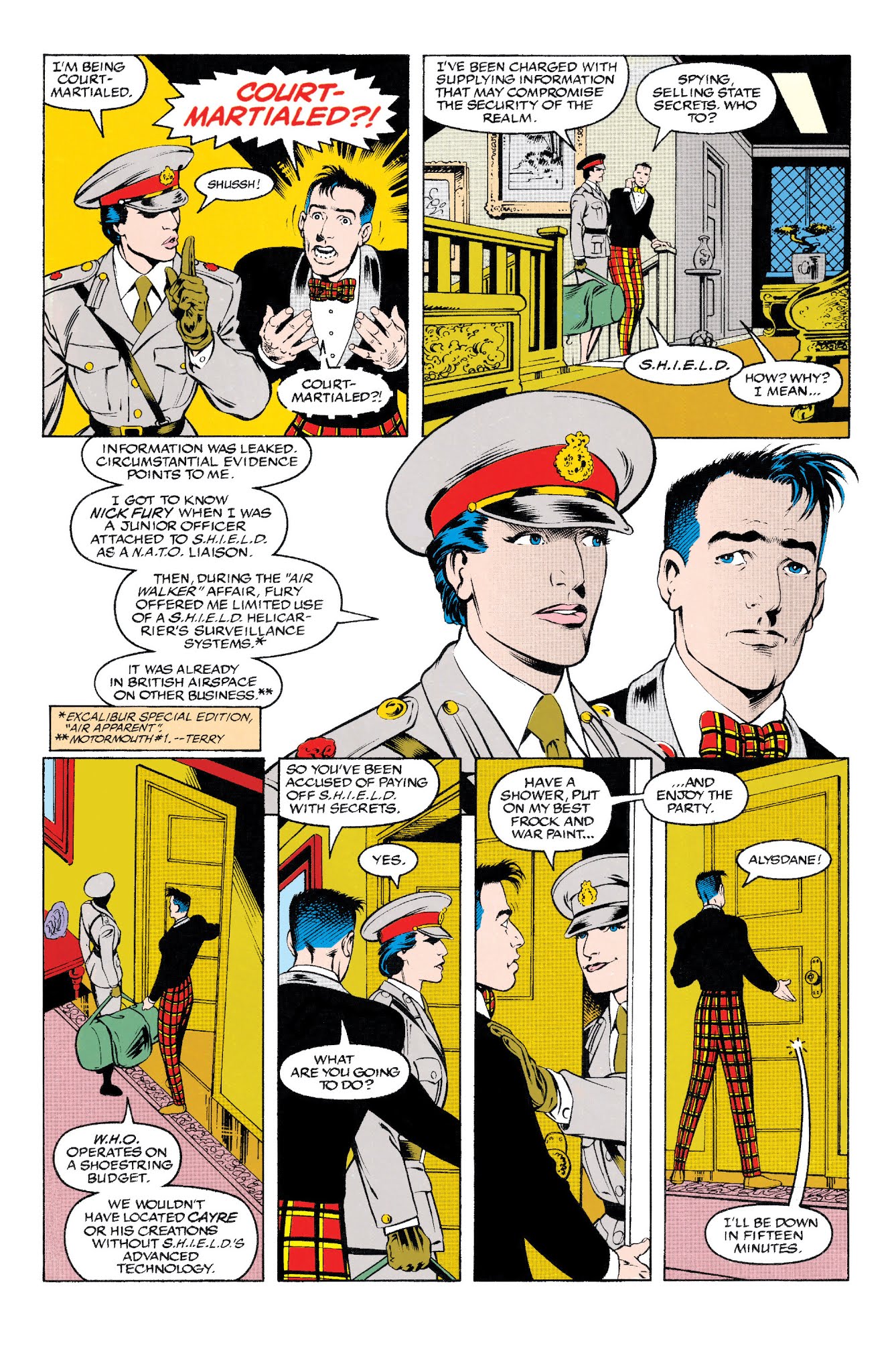 Read online Excalibur Visionaries: Alan Davis comic -  Issue # TPB 2 (Part 2) - 55