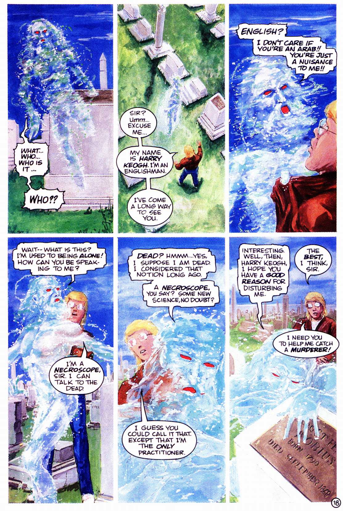 Read online Necroscope comic -  Issue #4 - 20