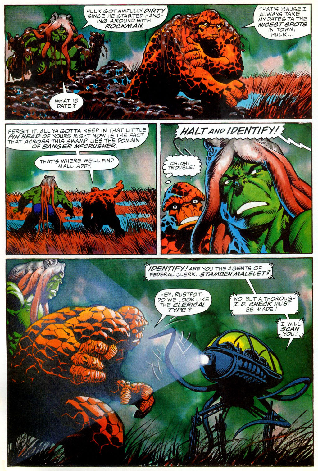 Read online Marvel Graphic Novel comic -  Issue #29 - Hulk & Thing - The Big Change - 32