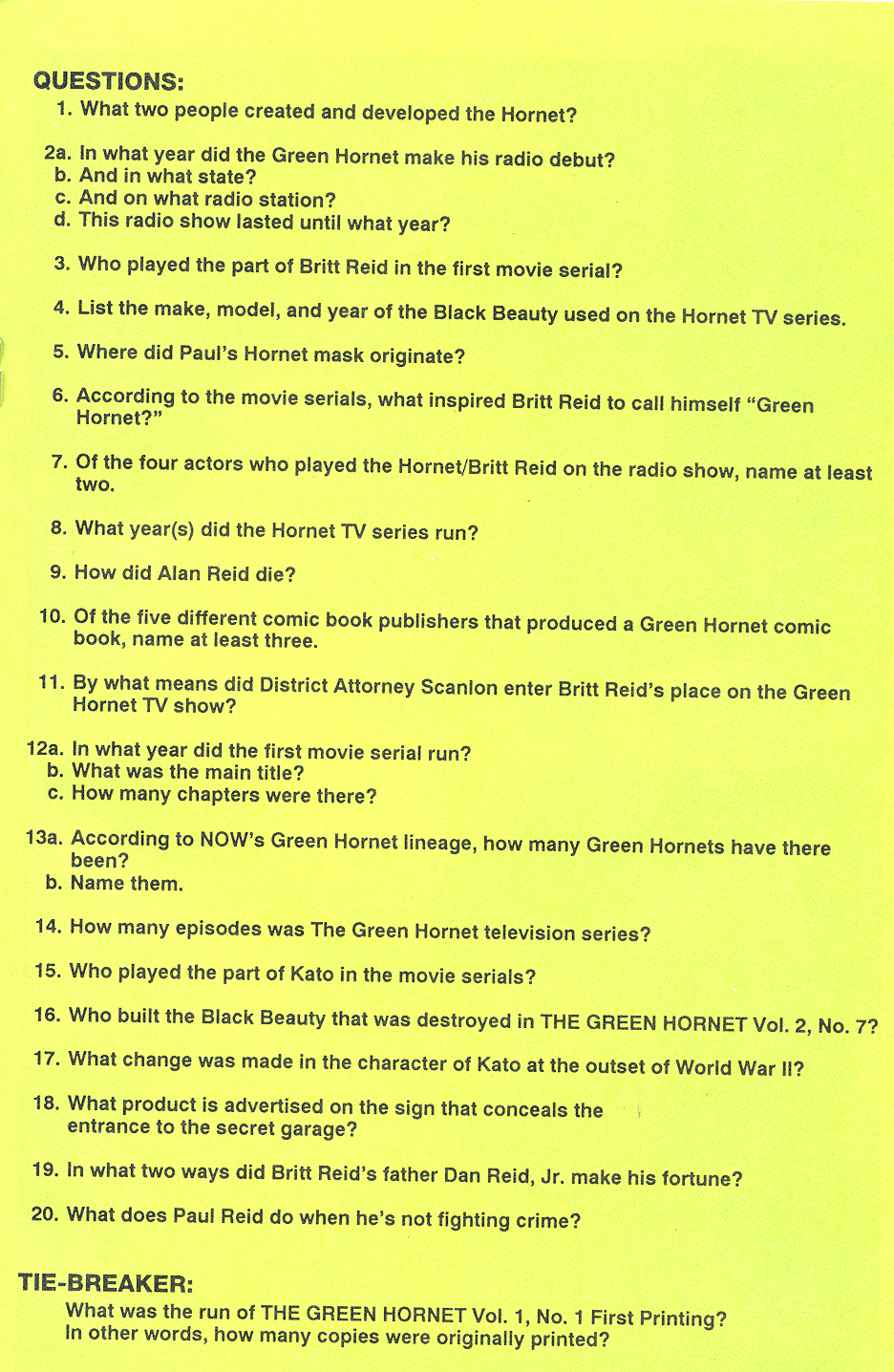 Read online The Green Hornet (1991) comic -  Issue # _Annual 1 - 18