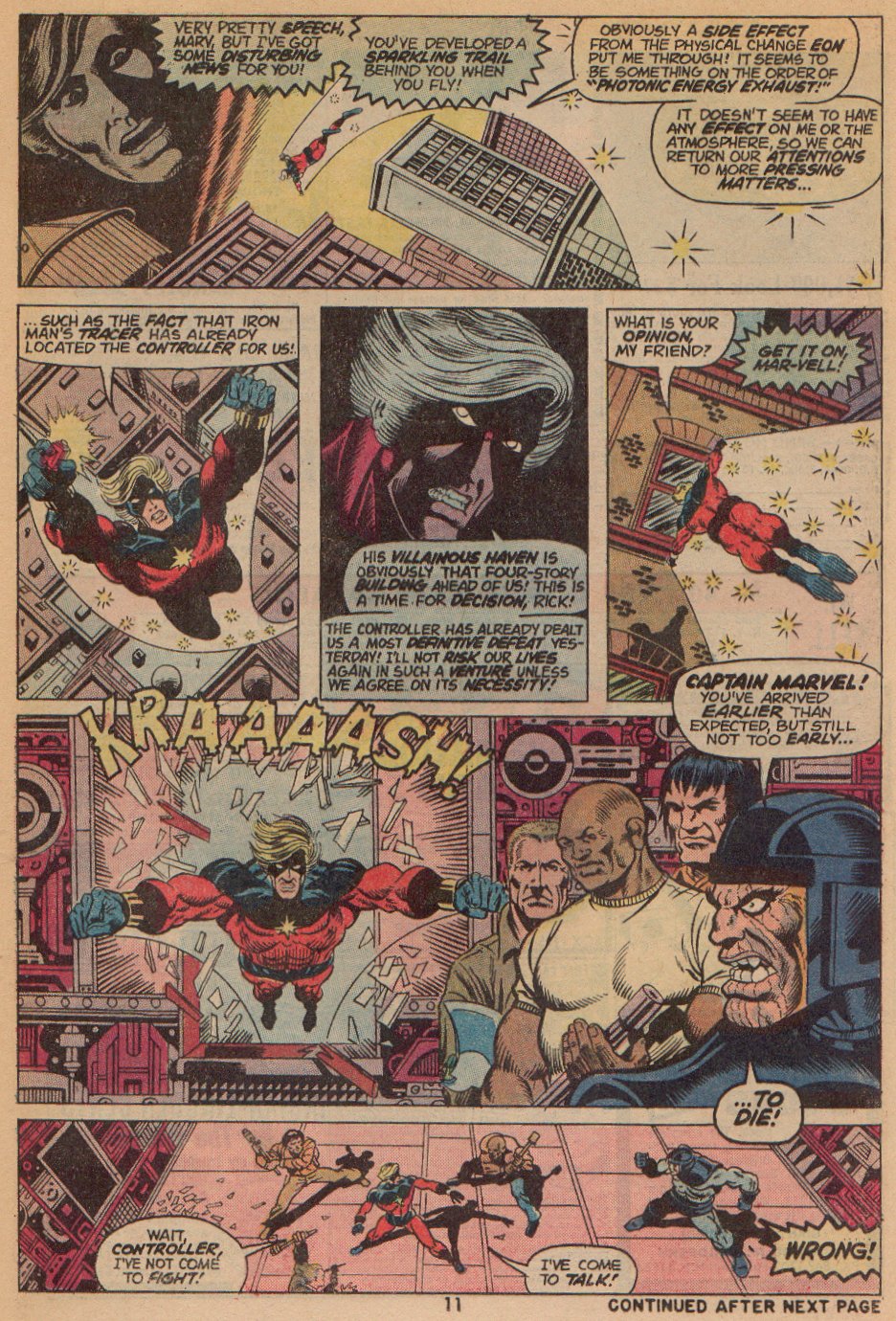 Read online Captain Marvel (1968) comic -  Issue #30 - 8