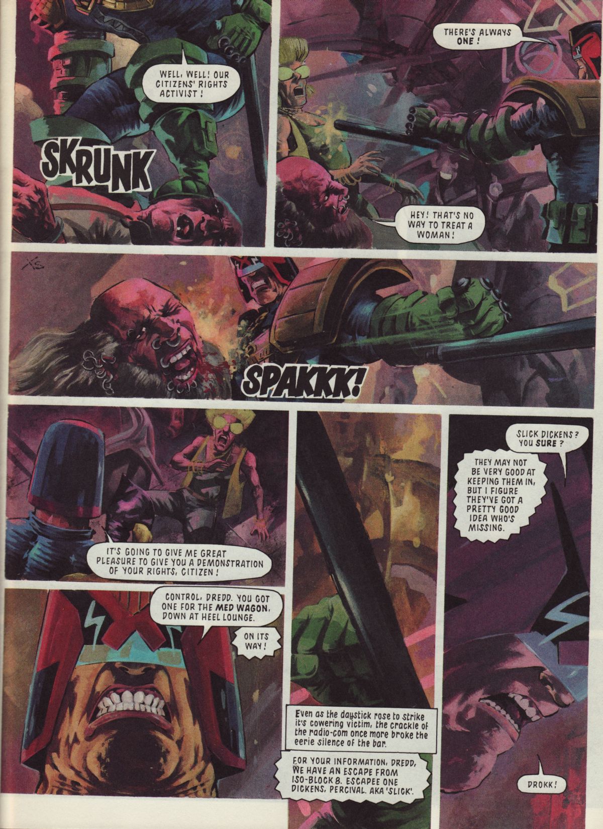 Read online Judge Dredd: The Megazine (vol. 2) comic -  Issue #34 - 9