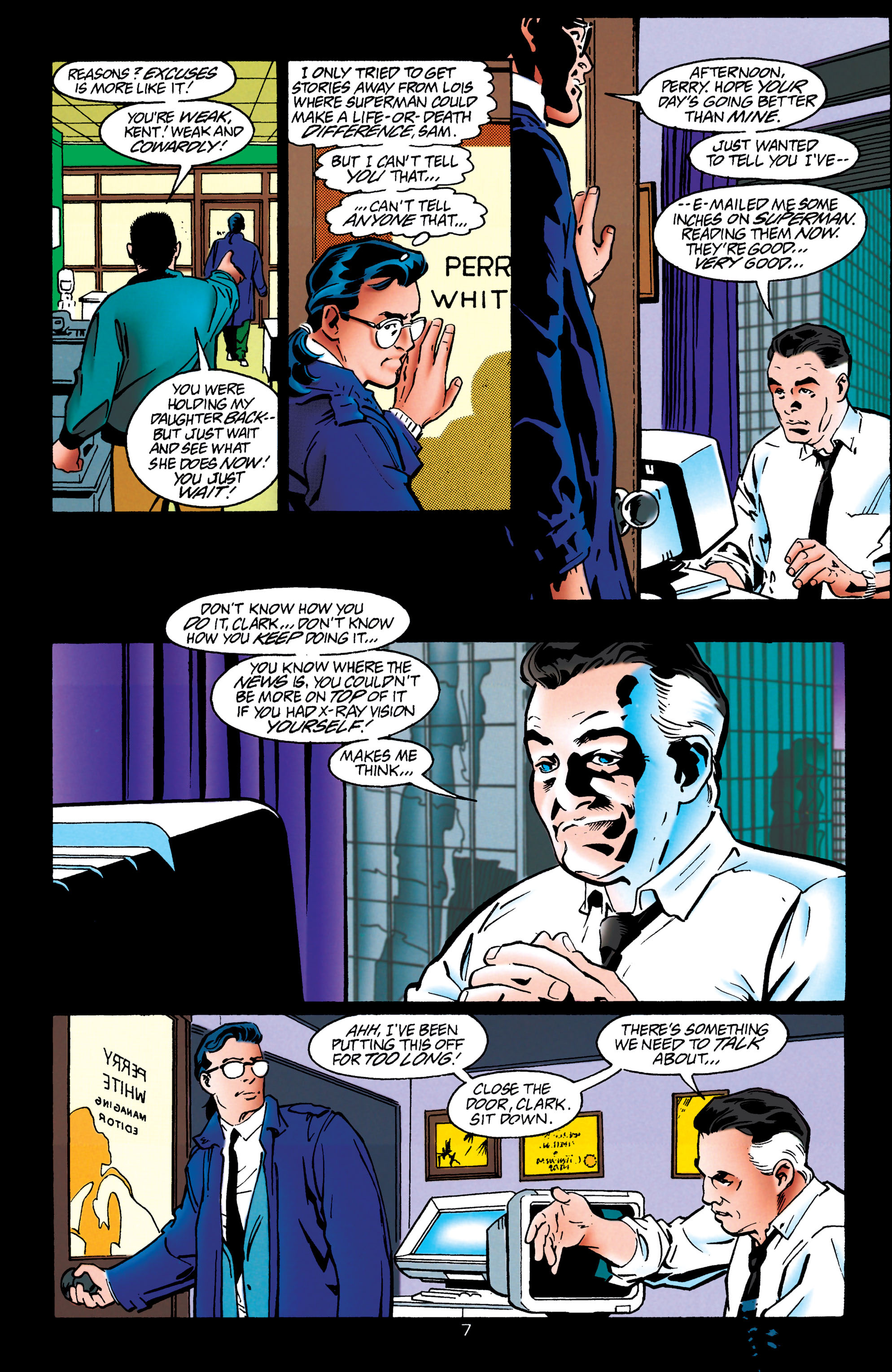 Read online Adventures of Superman (1987) comic -  Issue #538 - 8