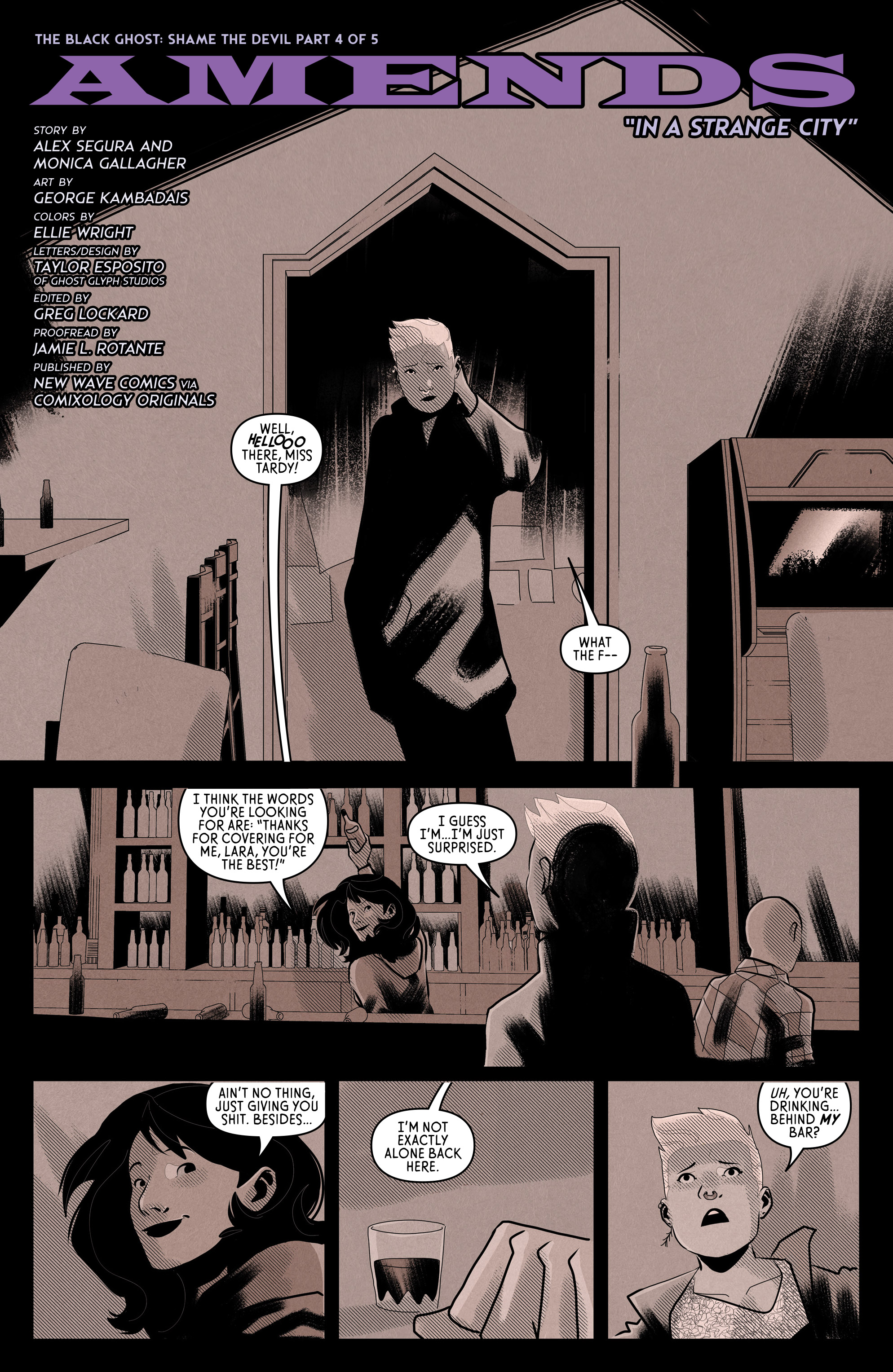 Read online The Black Ghost (2022) comic -  Issue #4 - 3